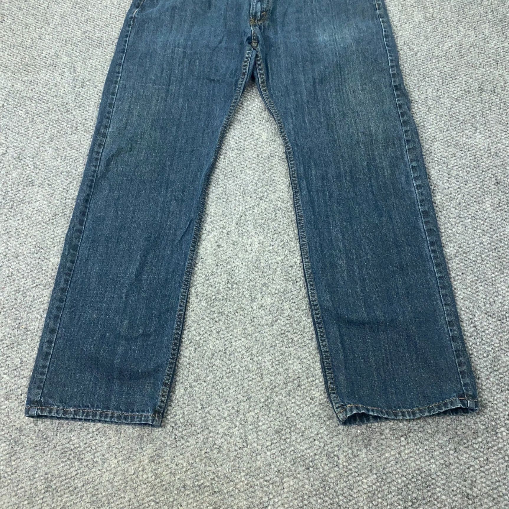 Levi's Levi's 505 Jeans Mens Blue 38x31 Straight Regular 5-Pocket Design Denim Cotton Vintage No Size US 38 / EU 54 - 3 Thumbnail