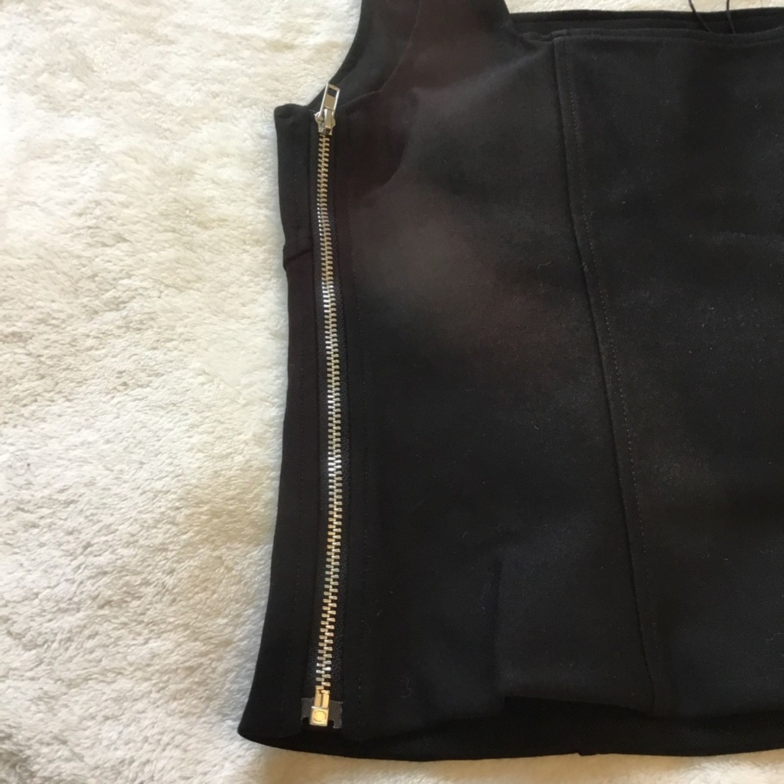 Other Love Bonito Black Tanalyn Square Neck Bustier Top Size M / US 6-8 / IT 42-44 - 11 Thumbnail
