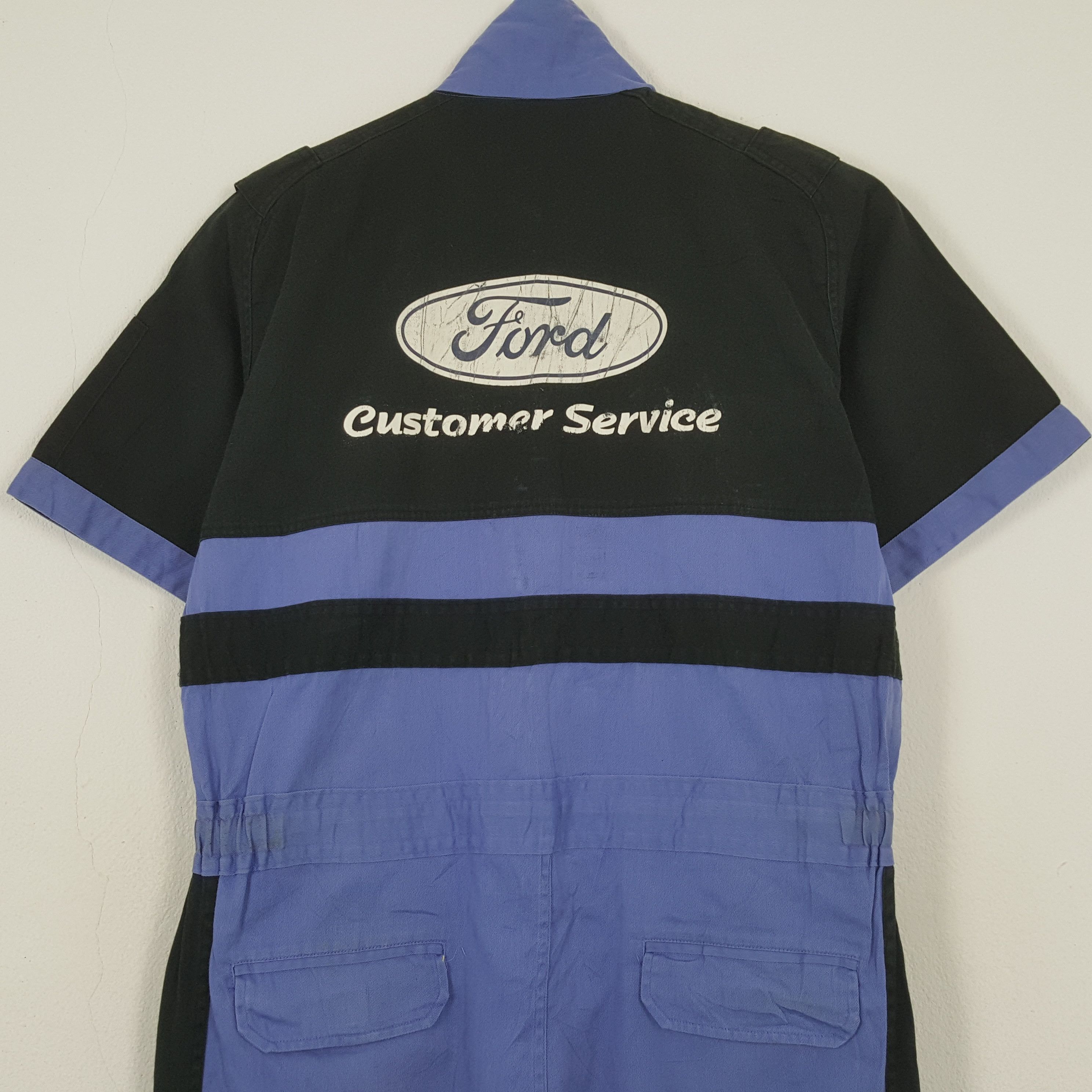 Vintage Ford Customer Service Workwear Coverall Jacket RR9 Size US L / EU 52-54 / 3 - 2 Thumbnail