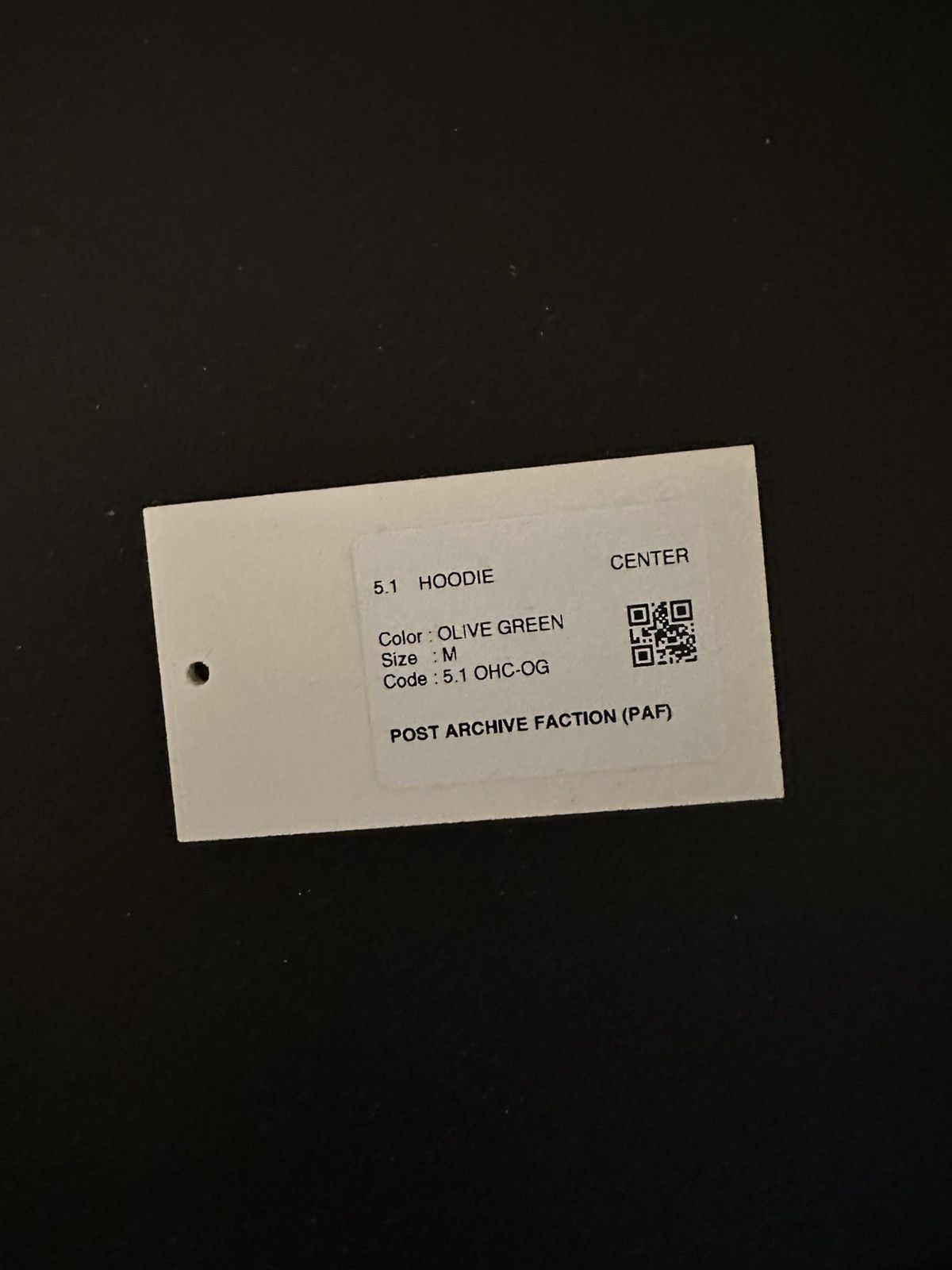 POST ARCHIVE FACTION (PAF) Post Archive Faction 5.1 Center Fleece Hoodie Size US M / EU 48-50 / 2 - 4 Thumbnail