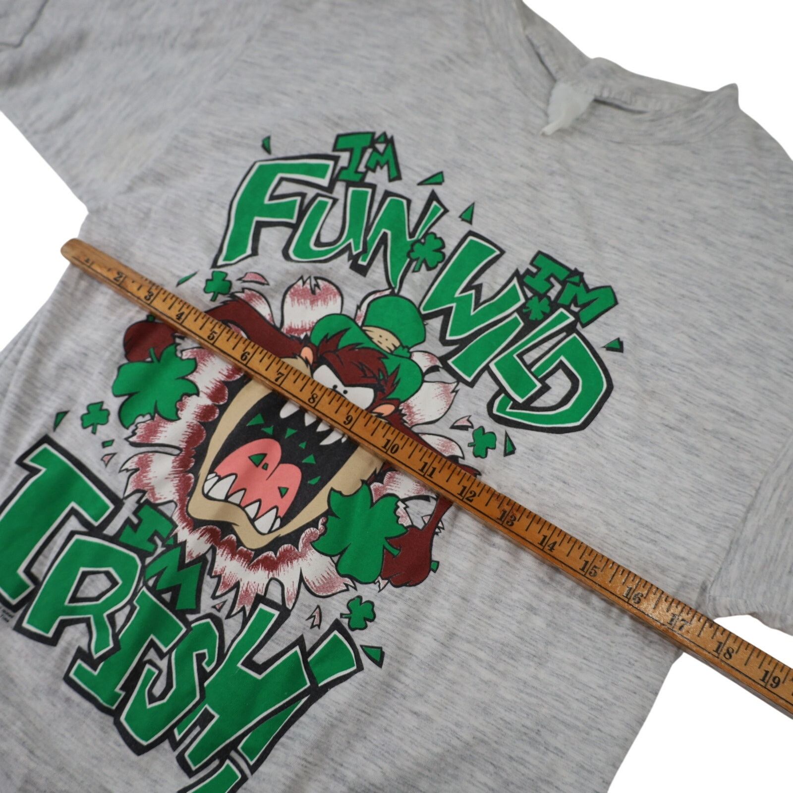 Vintage Vintage Taz "Im Irish" St Patrick's Day Graphic T Shirt Size US M / EU 48-50 / 2 - 8 Thumbnail