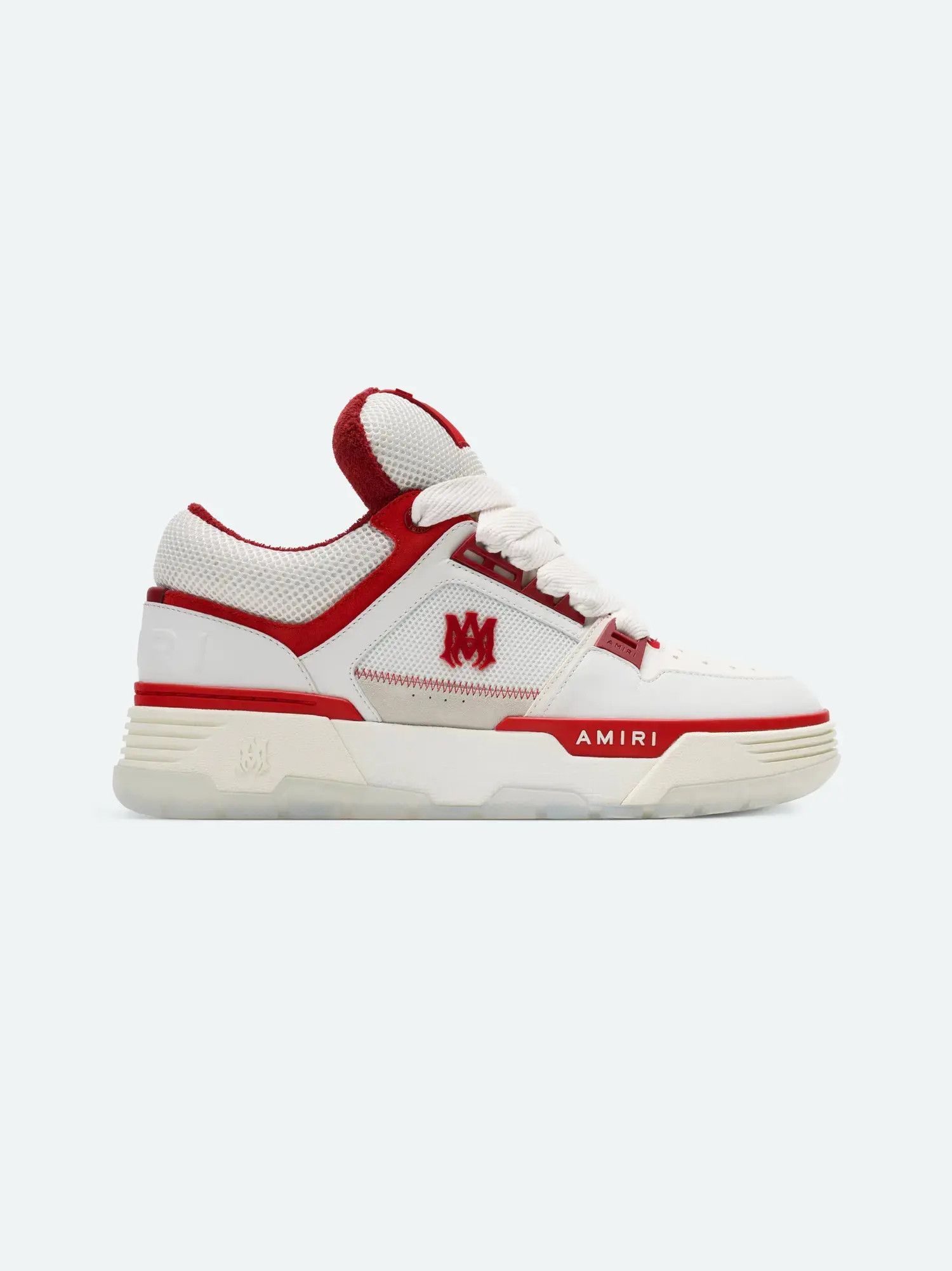 o1s1wg110925 MA-1 Low-Top Sneakers in White/Red