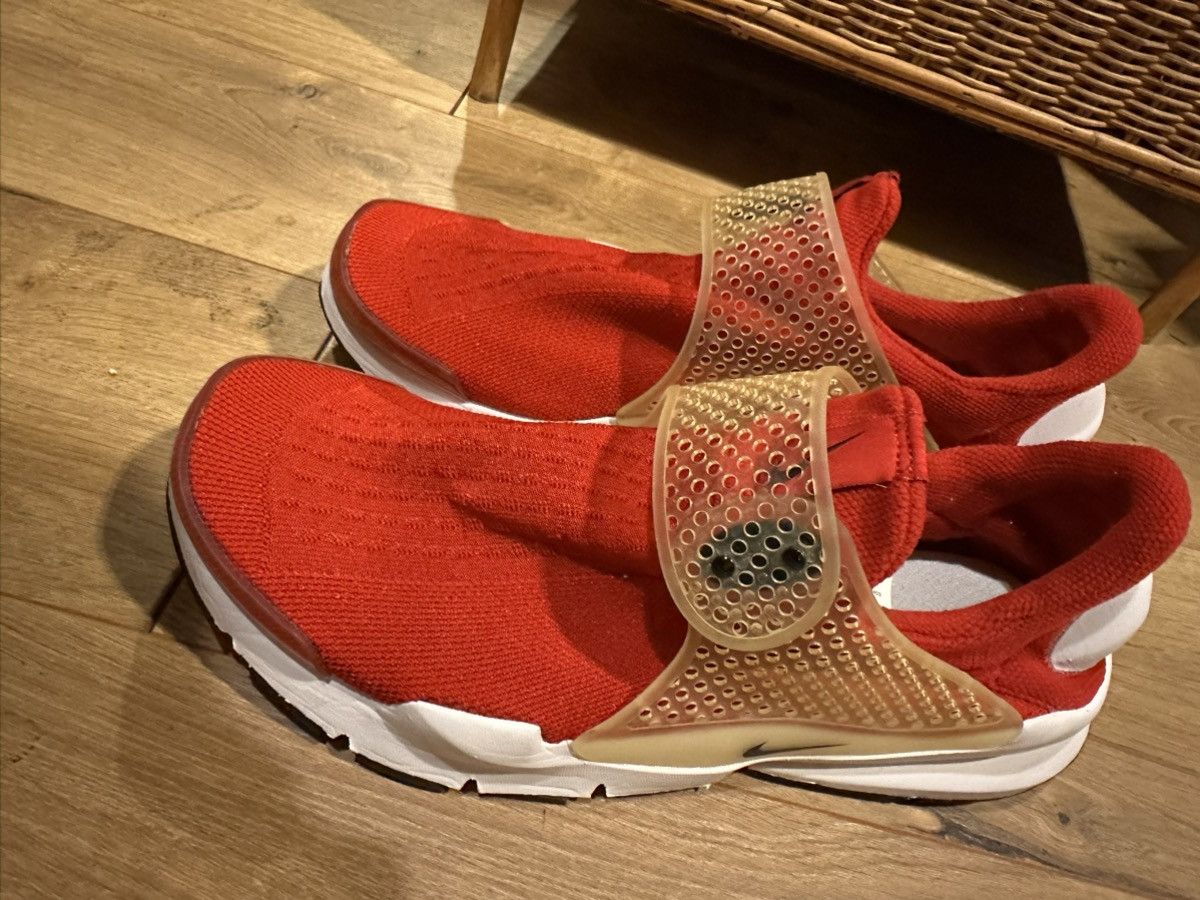 Nike Nike Sock Dart- Red/White Size 9 Size US 9 / EU 42 - 3 Thumbnail