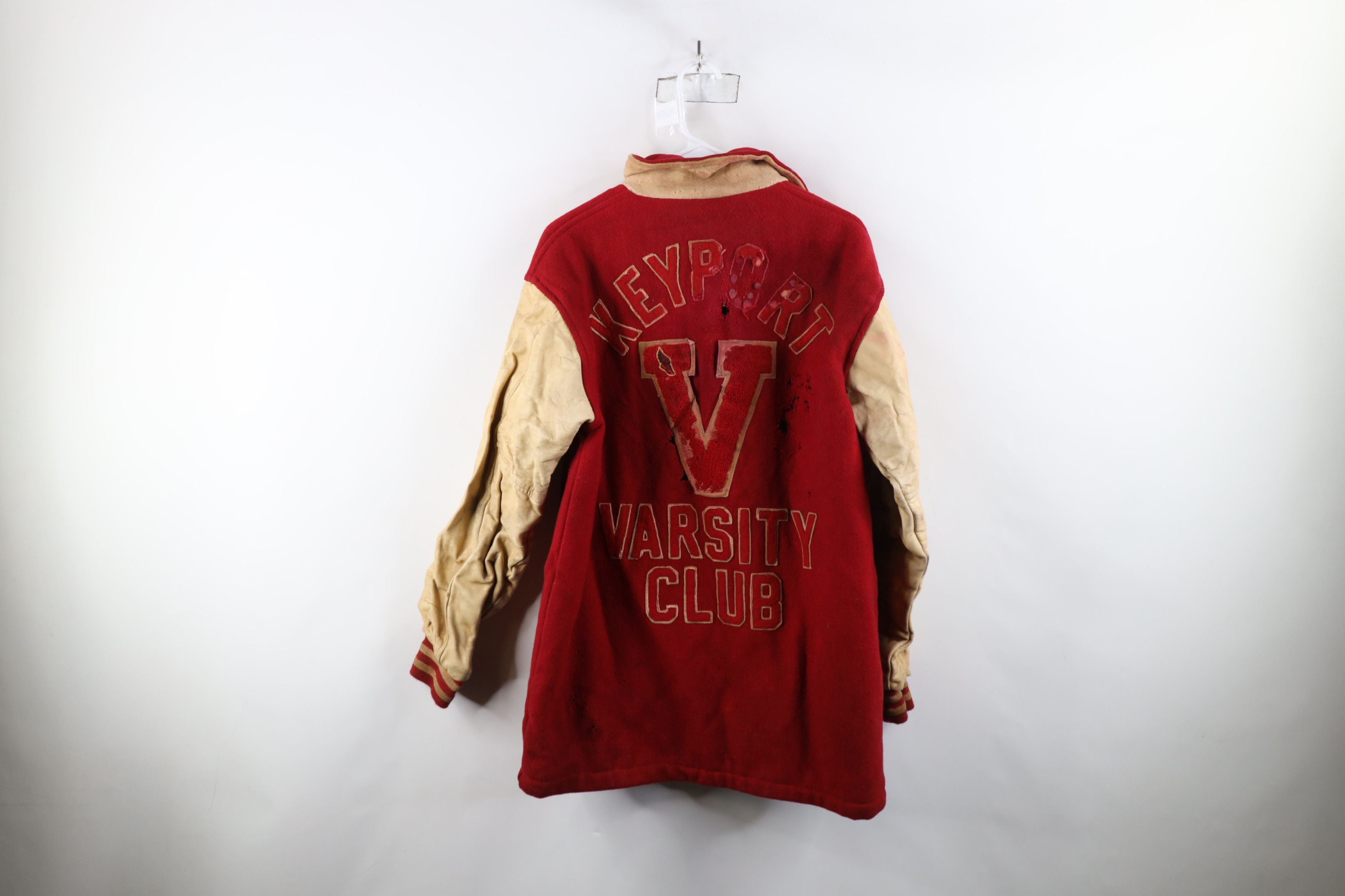 Vintage Vintage 60s Streetwear Varsity Club Letterman Jacket USA Size US L / EU 52-54 / 3 - 14 Thumbnail