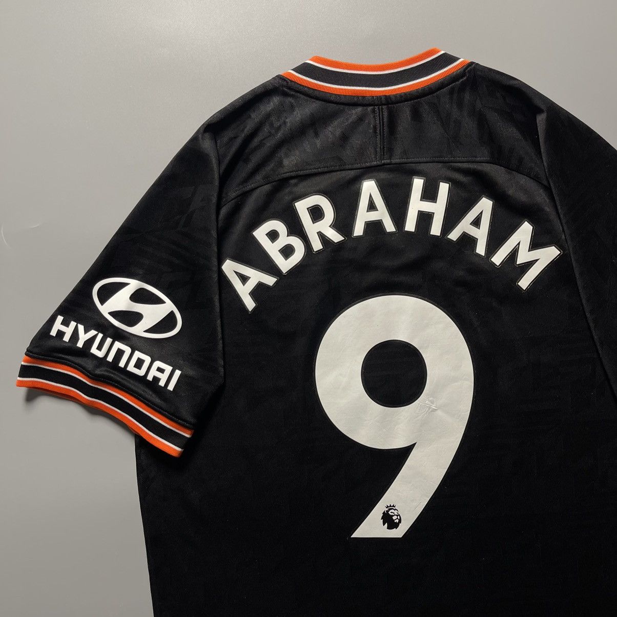 Nike × Vintage CHELSEA NIKE 2019/2020 FOOTBALL THIRD JERSEY #9 ABRAHAM Size US M / EU 48-50 / 2 - 8 Thumbnail