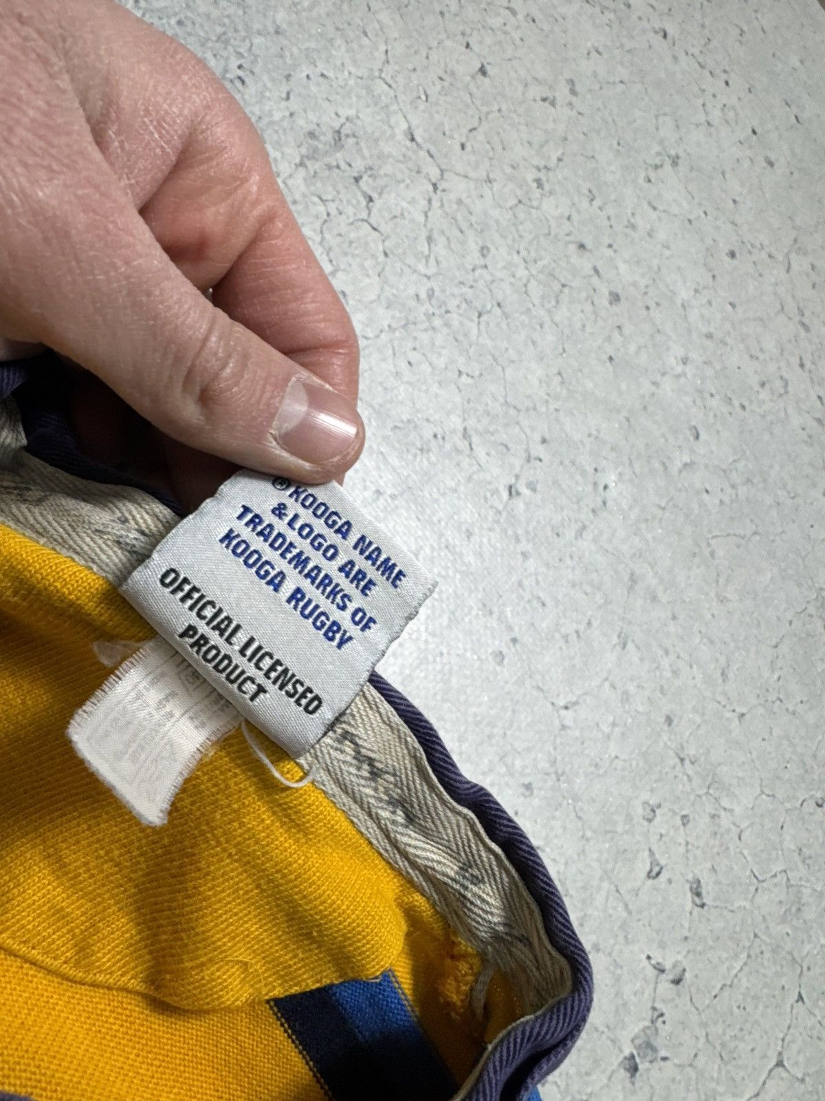 Vintage Kooga Trowbrigde Vintage Rugby Polo Shirt Jersey Size US L / EU 52-54 / 3 - 9 Thumbnail