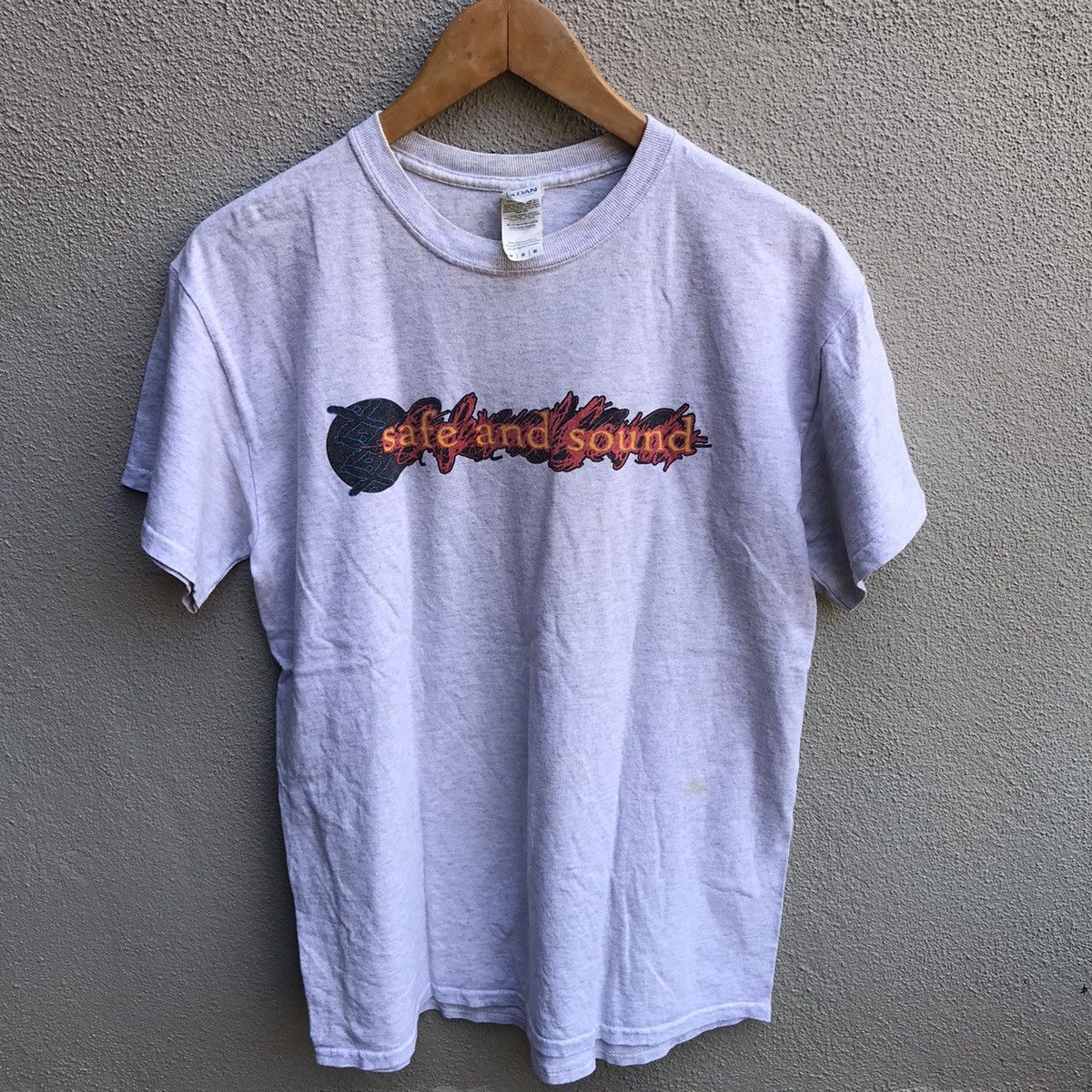 Band Tees SAFE AND SOUND band tee hardcore punk new age records Size US M / EU 48-50 / 2 - 2 Thumbnail