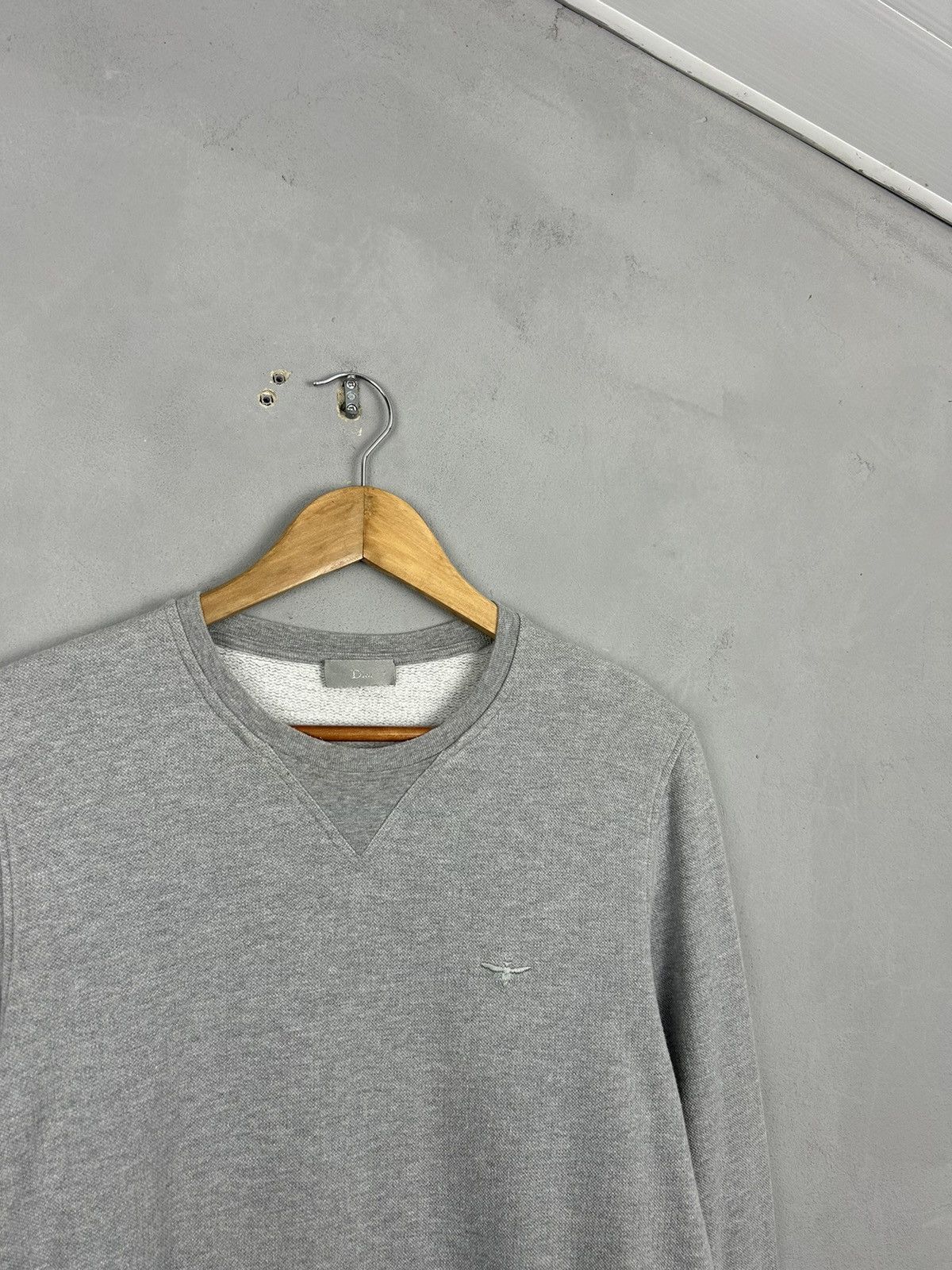 Dior Dior Homme Grey Bee Sweatshirt – Size 48 Size US M / EU 48-50 / 2 - 4 Thumbnail