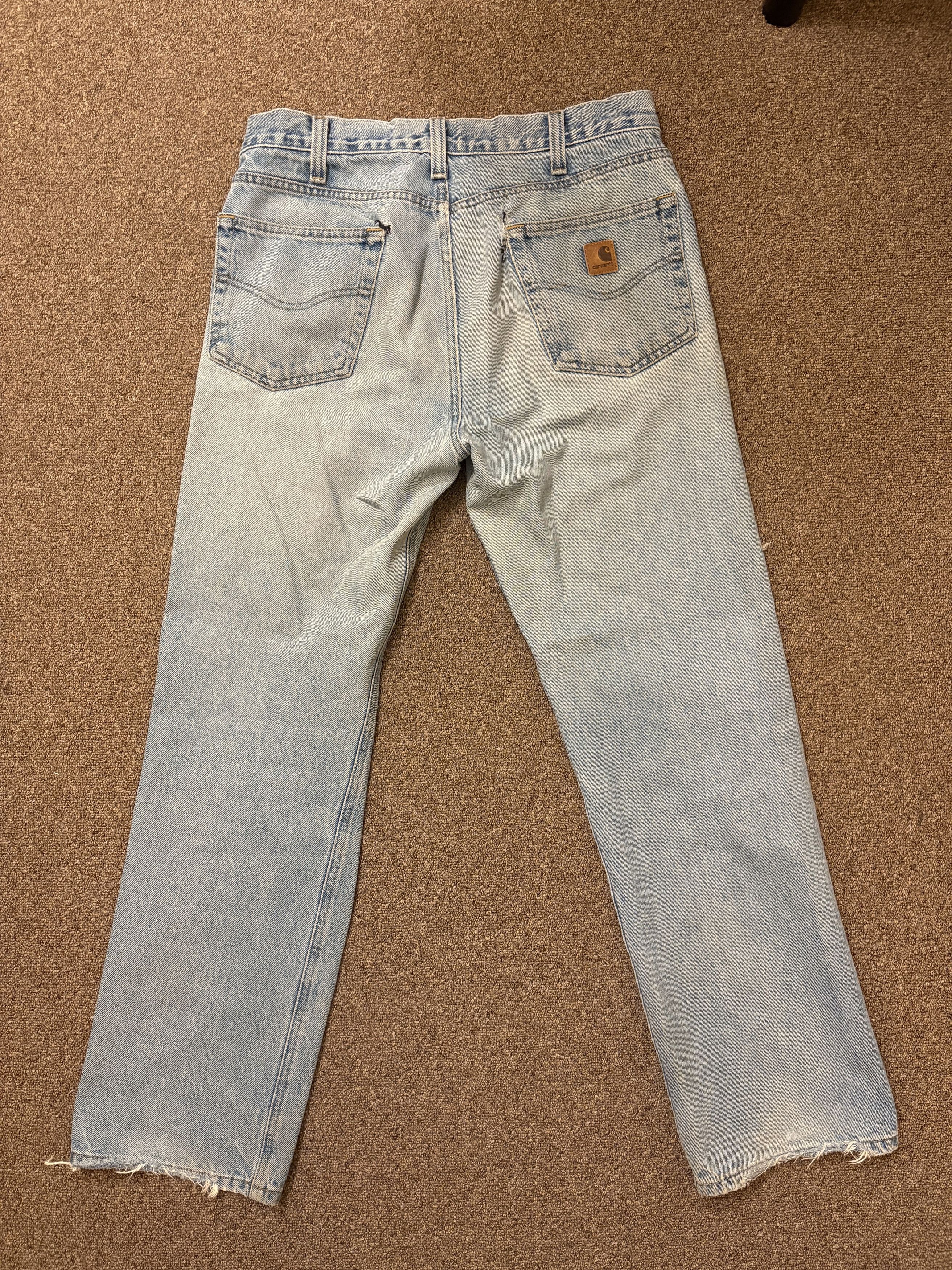 Carhartt Distressed Vintage Carhartt Jeans Size US 34 / EU 50 - 2 Thumbnail