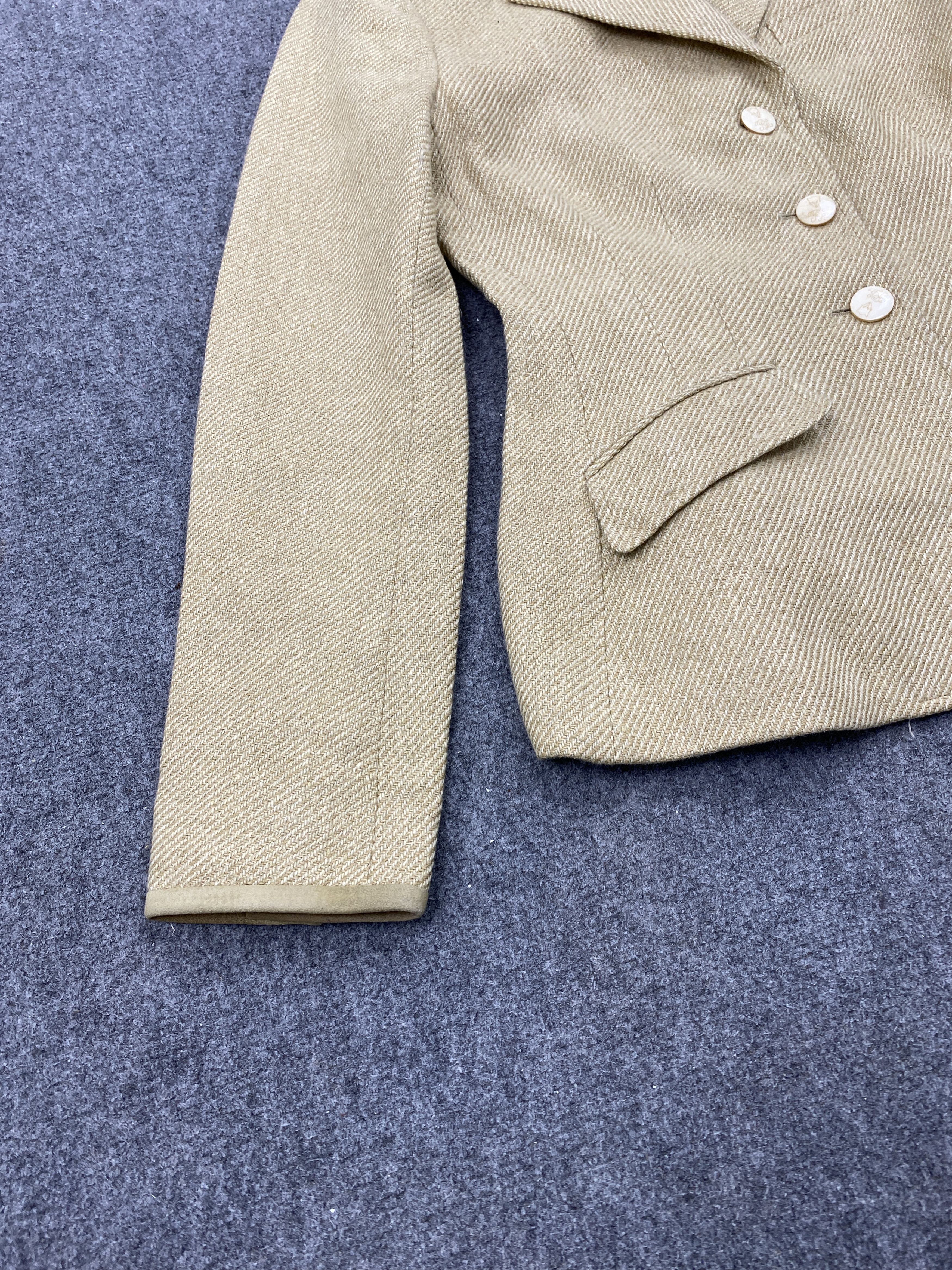 Designer Vintage Ralph Lauren Single Breasted Peacoat Jacket MJ0085Z Size US XS / EU 42 / 0 - 7 Thumbnail
