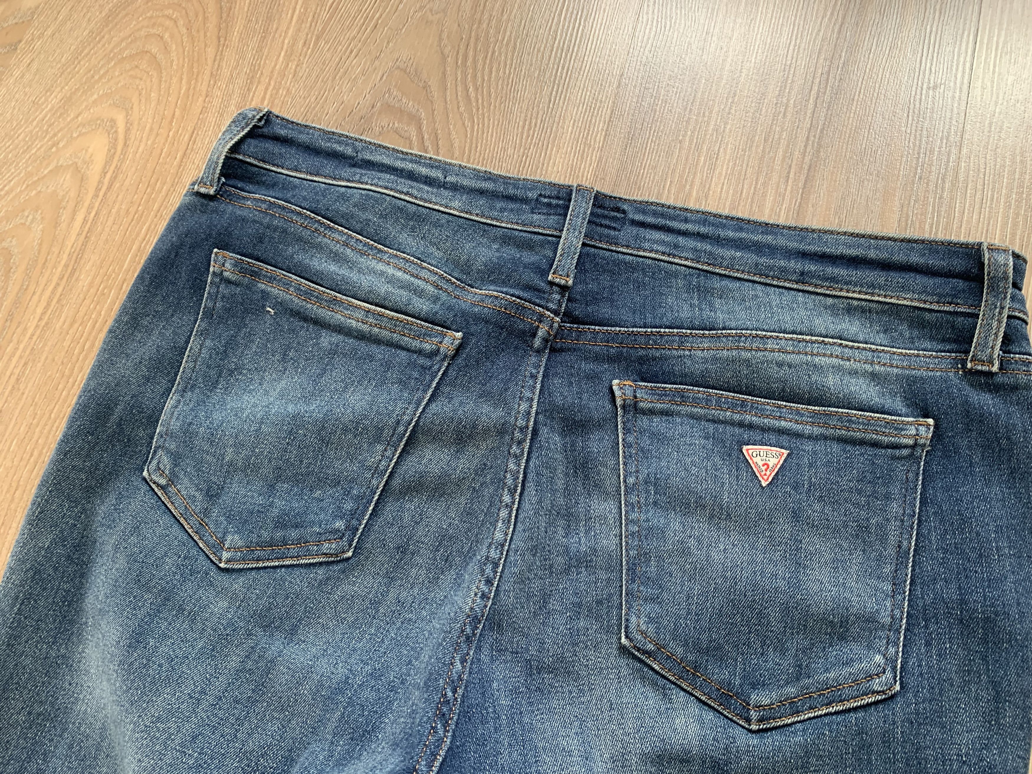 Guess Guess Women’s Mid Rise Bootcut Bell Bottom Stretch Jeans Size 32" / US 10 / IT 46 - 6 Thumbnail