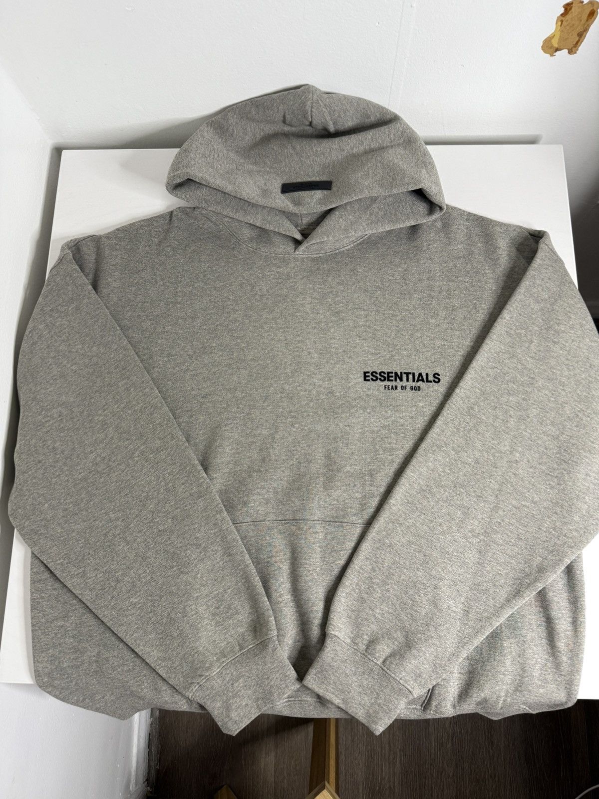 Essentials Essentials Full Logo Hoodie "Heather Grey" (XL) *BRAND NEW* Size US XL / EU 56 / 4 - 3 Thumbnail