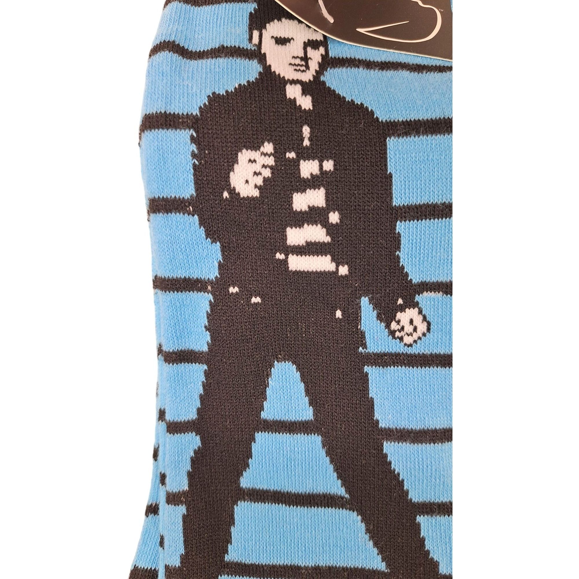 Other Elvis Presley Socks Pink Cadillac Black Blue 2 Pair One Size Size ONE SIZE - 5 Thumbnail