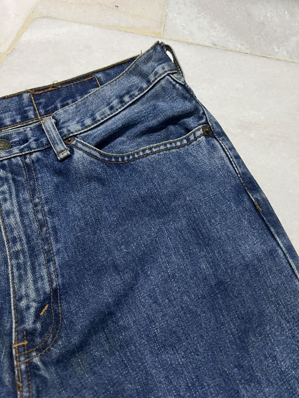 Levi's 💥Crazy 90’s💥Levis 517 Flare Denim Jeans Size US 32 / EU 48 - 10 Thumbnail