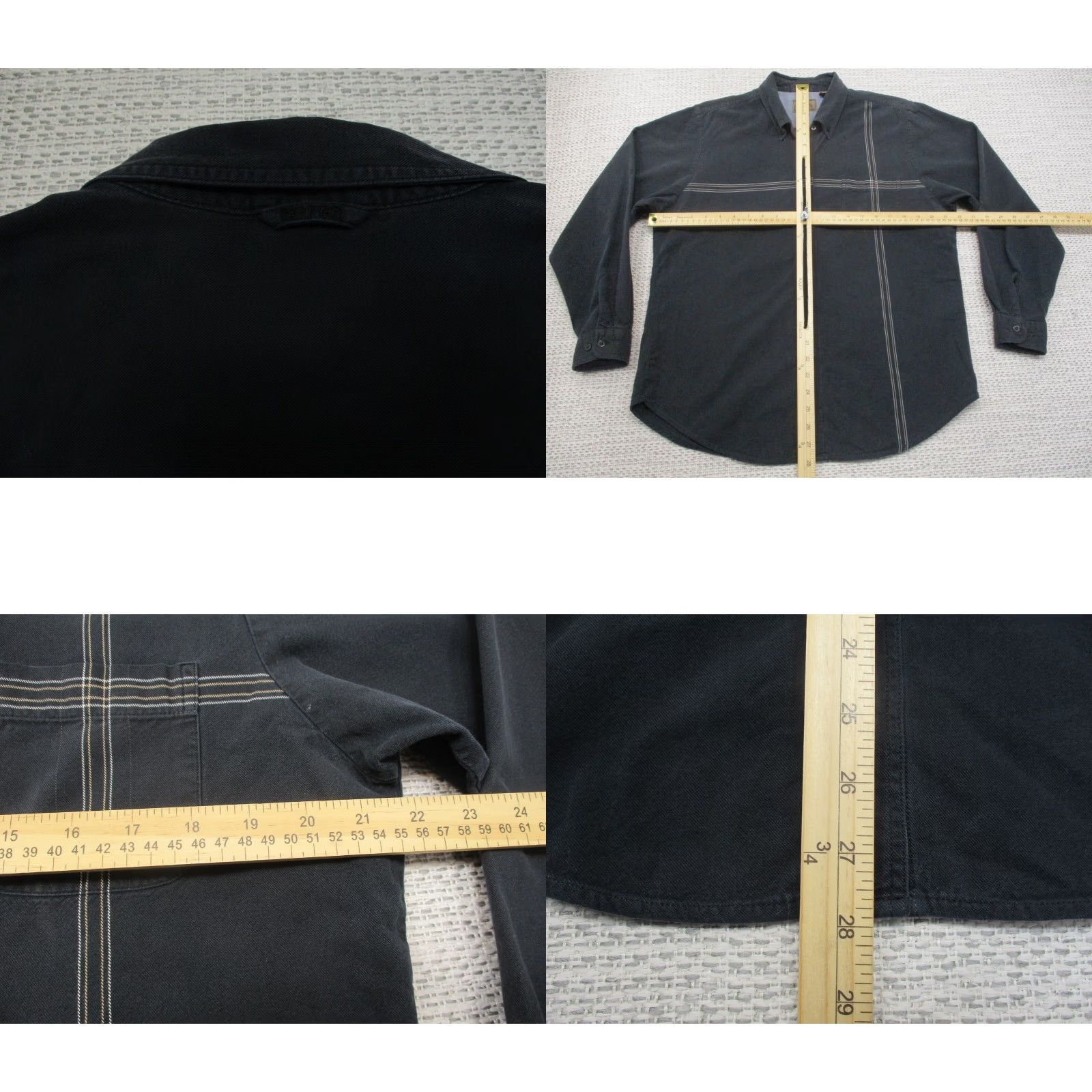 Roper Roper Shirt L Womens Pearl Snap Long Sleeve Western Cowgirl Black Size L / US 10 / IT 46 - 8 Thumbnail