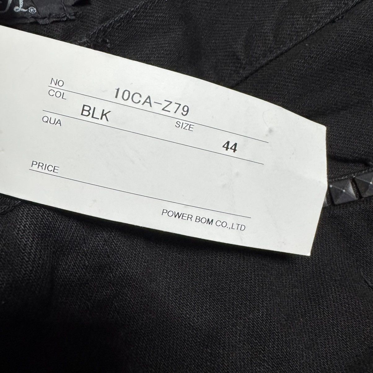 GOSTAR DE FUGA Cavaria Black Distressed Denim Jeans Size US 28 / EU 44 - 20 Thumbnail