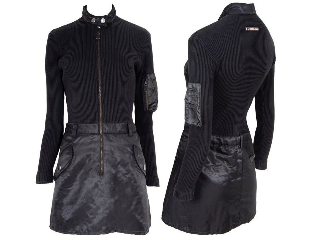 Jean Paul Gaultier 90s Vintage Jean Paul Gaultier Dress Size L / US 10 / IT 46 - 4 Thumbnail