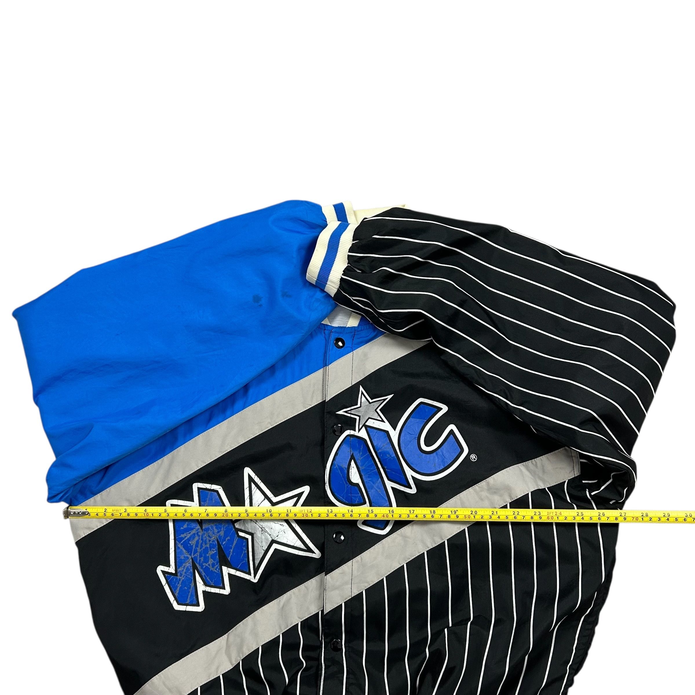NBA VTG 90s ORLANDO MAGIC CHAMPION WARM UP JACKET SHOOTING Size US XL / EU 56 / 4 - 15 Thumbnail