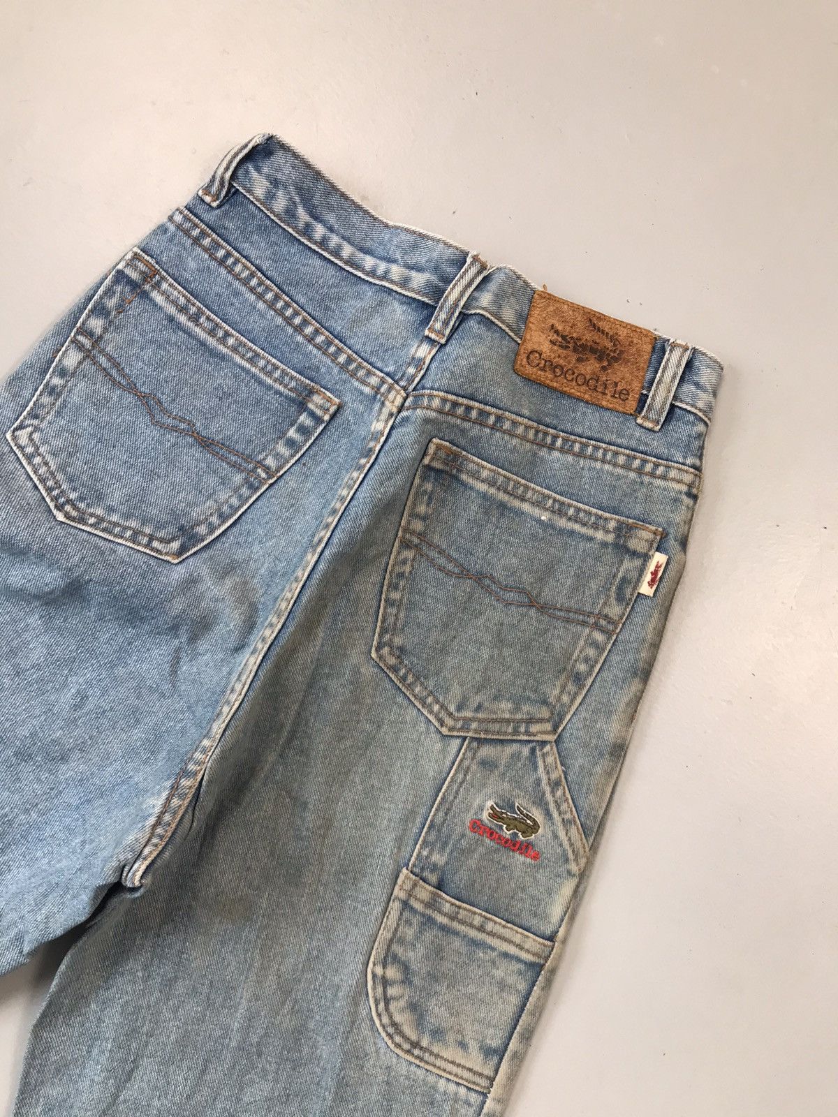 JNCO Vintage crocodile denim Size 26" / US 2 / IT 38 - 10 Thumbnail