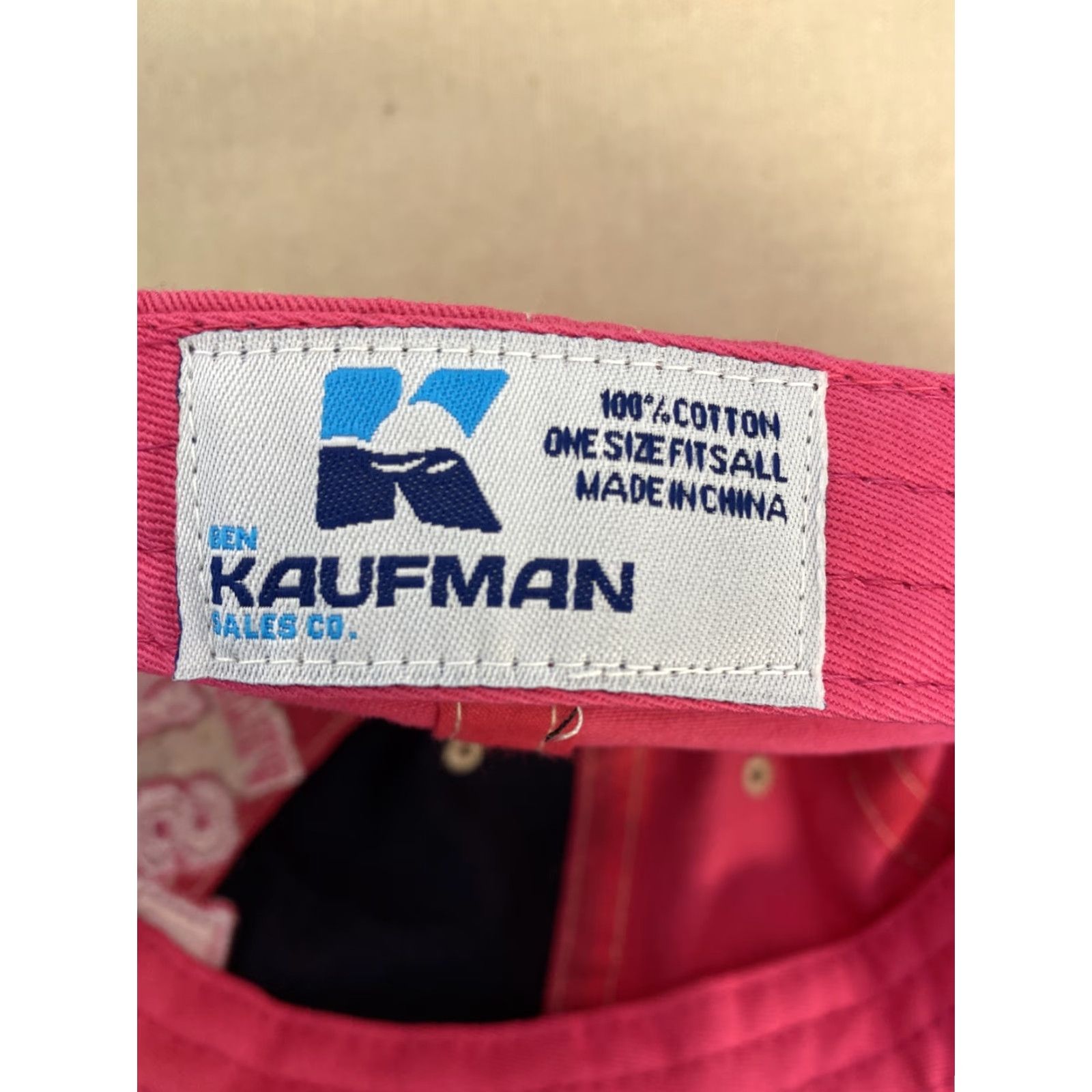 Vintage VINTAGE Kaufman Las Vegas Baseball Hat Snapback Championship Cap Adjustable Men’s One Size Blue Pink / 234 Size ONE SIZE - 8 Thumbnail