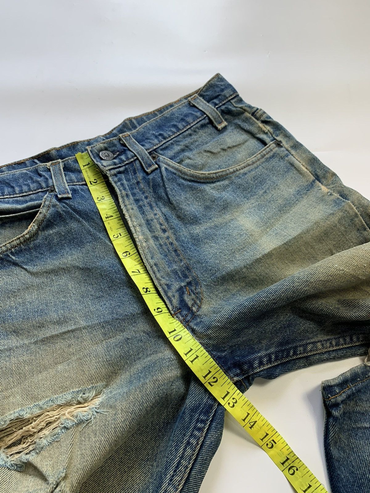 Levi's Vintage Clothing levis 517 vintage 80s blue jeans wash pant Size US 31 - 12 Thumbnail