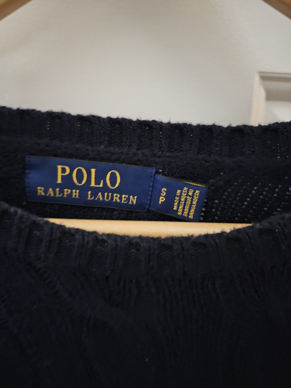 Polo Ralph Lauren Polo Ralph Lauren Cable Knit Sweater Size US S / EU 44-46 / 1 - 2 Thumbnail
