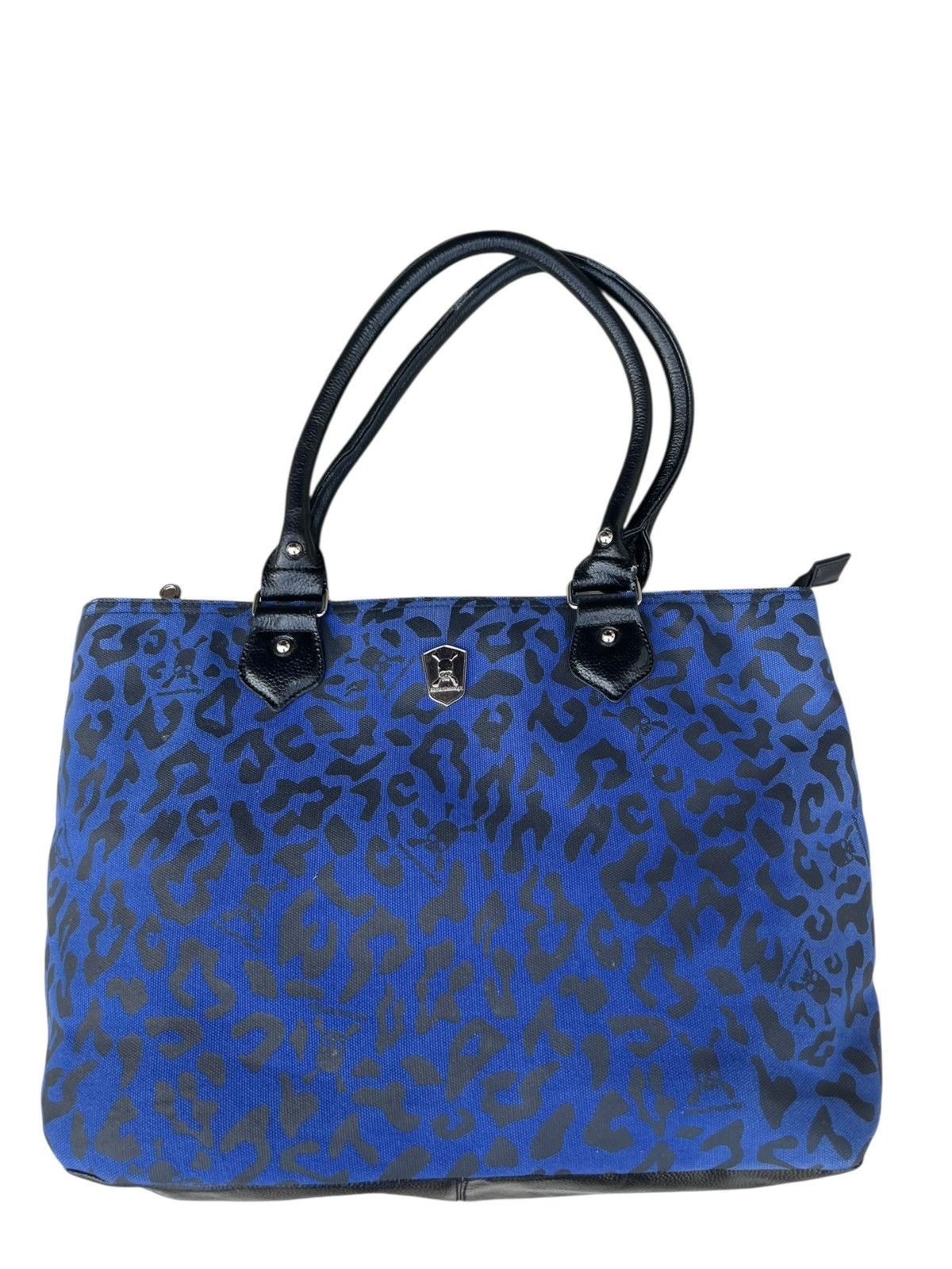semanticdesign Semantic Design Hybrid Faux Leather Canvas Tote Bag Size ONE SIZE - 1 Thumbnail