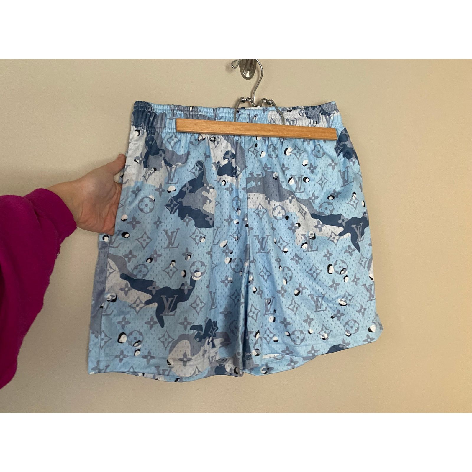Bravest studios LV ロゴプリント ショートパンツ Bravest studios LV ロゴプリント ショートパンツ Bravest studios LV