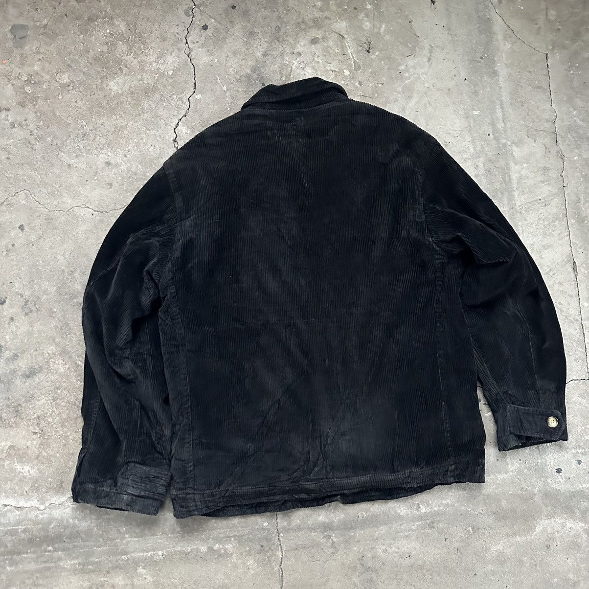 Chevignon Chevignon Black Corduroy Jacket Men's Large Size US L / EU 52-54 / 3 - 7 Thumbnail