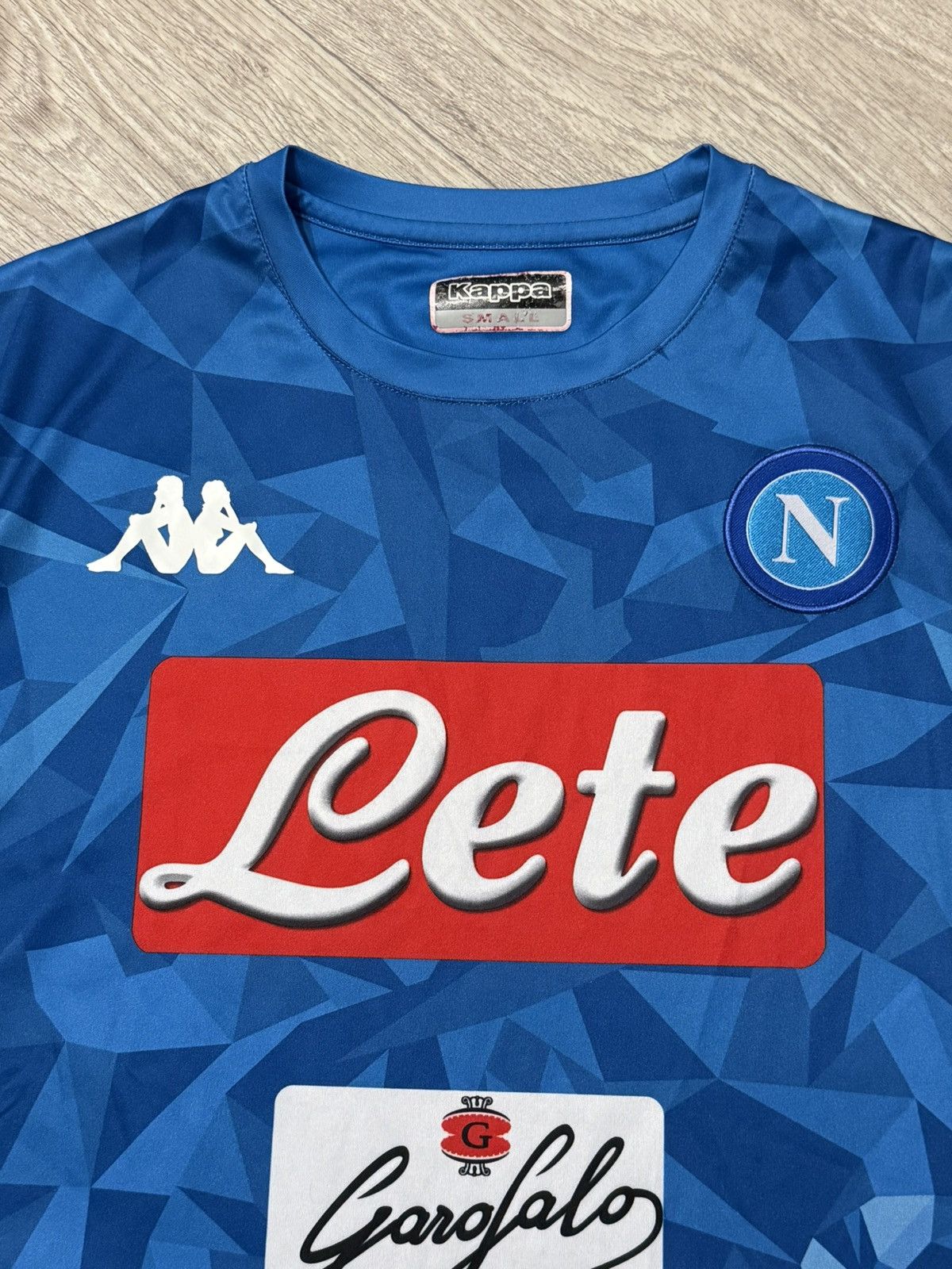 Kappa 🔷Kappa Napoli 2018/19 Soccer jersey🔷 Size US S / EU 44-46 / 1 - 4 Thumbnail