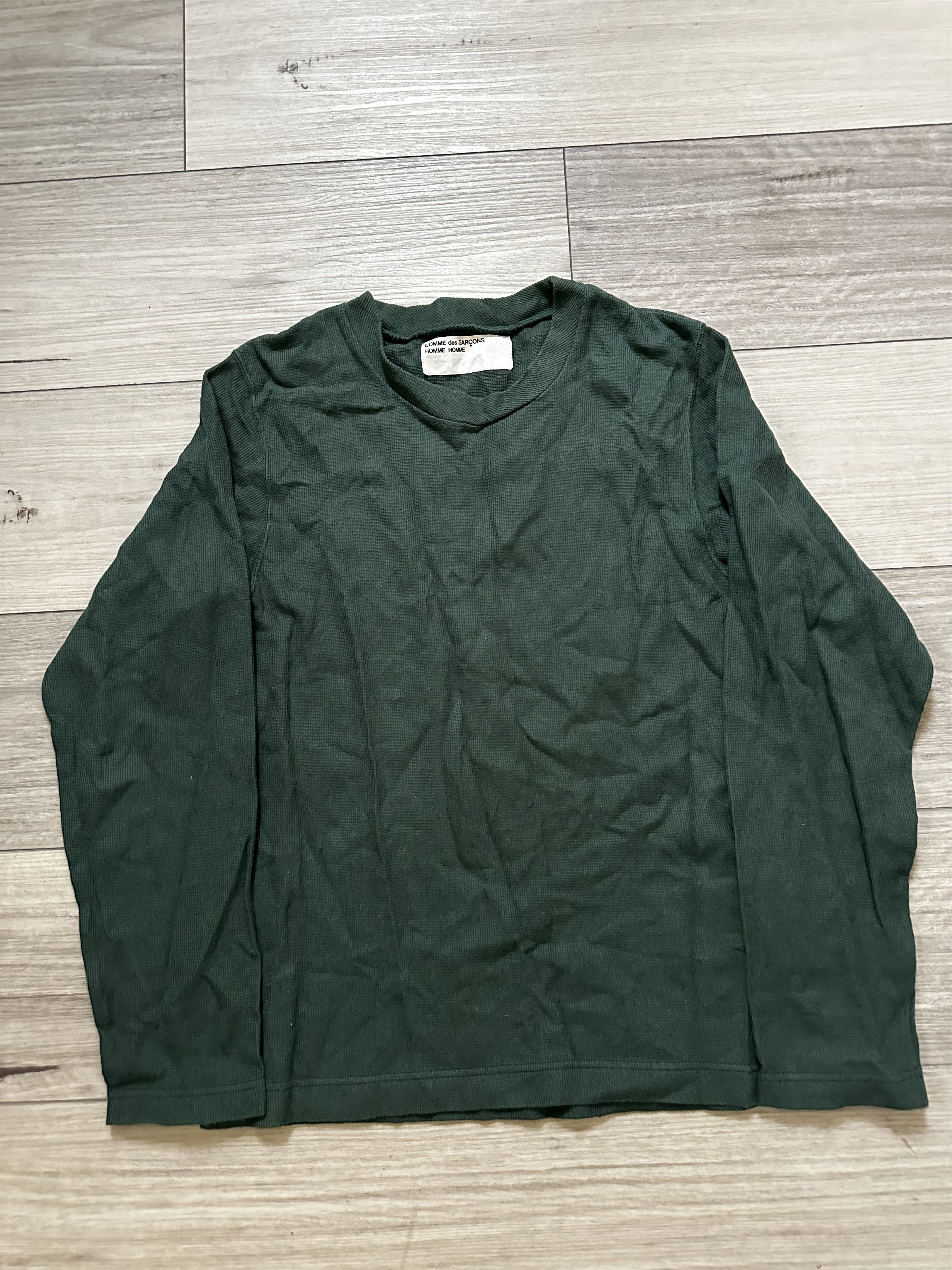Comme des Garcons COMME des GARÇONS AD 1998 Waffle Crewneck Size US M / EU 48-50 / 2 - 2 Thumbnail