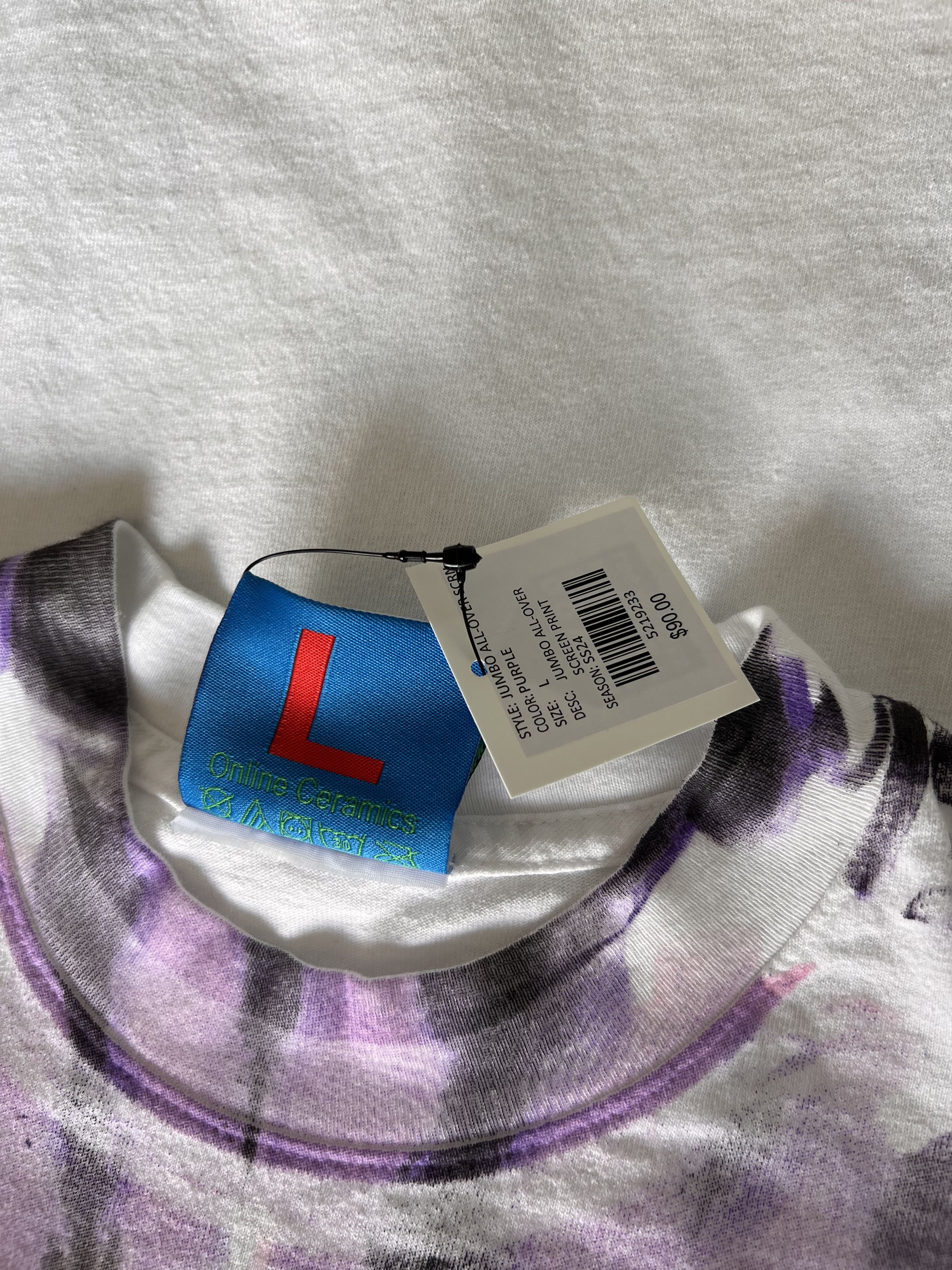 Online Ceramics Online Ceramics Teddy Bear AOP Printed Tee Size US L / EU 52-54 / 3 - 8 Thumbnail