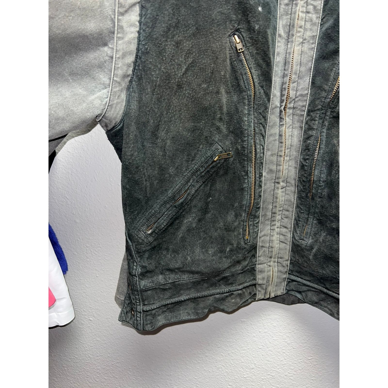 Harley Davidson Vintage Womens Harley Davidson Jacket Suede Leather 90s L Size L / US 10 / IT 46 - 5 Thumbnail