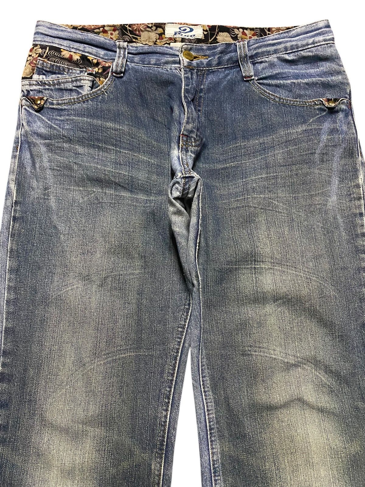 Hysteric Glamour Vintage Japanese Brand Piko Flare Denim Jeans Size US 33 - 3 Thumbnail