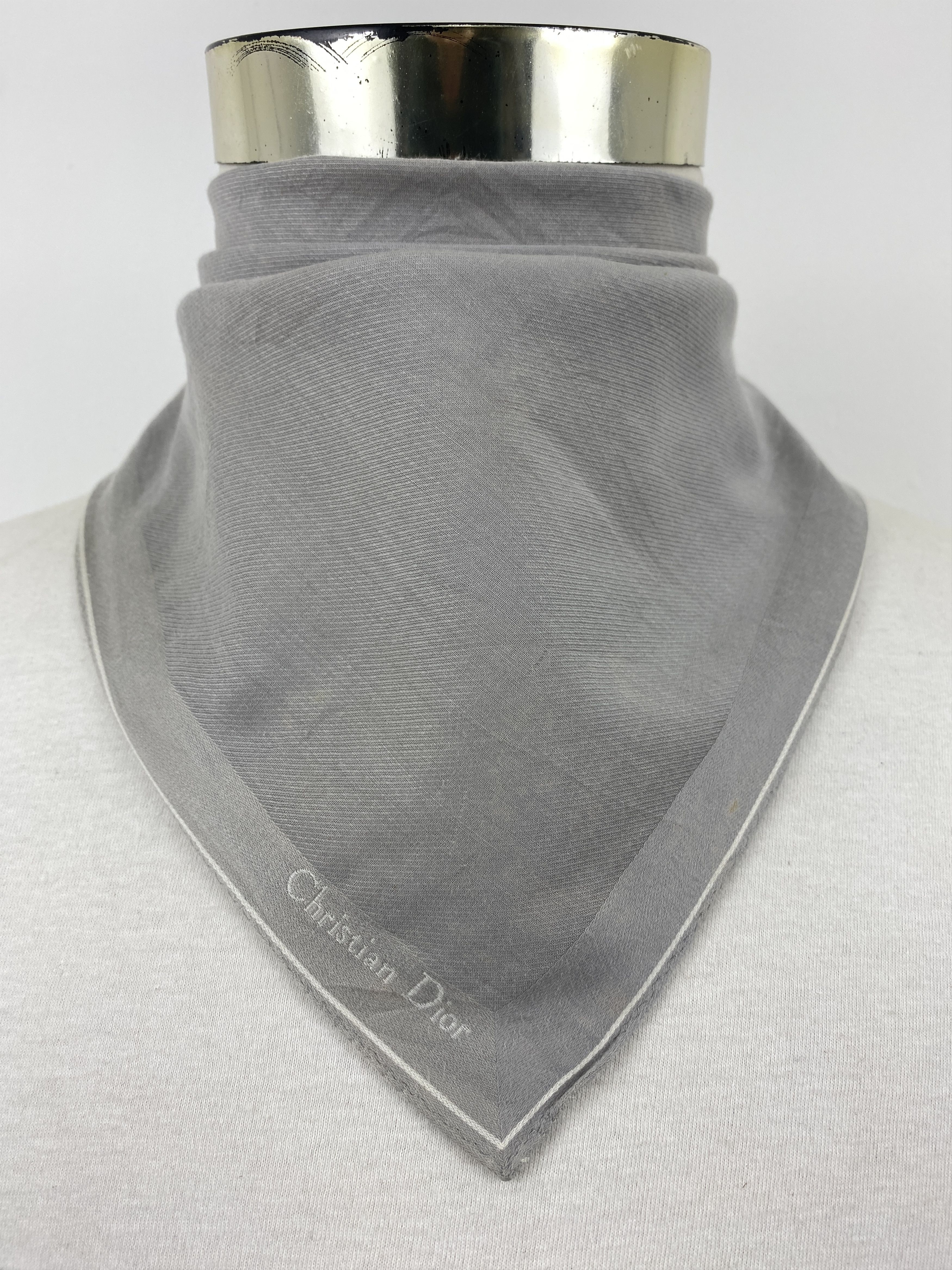 Christian Dior Monsieur Christian Dior Bandana / Handkerchief / Neckerchief HKC0789 Size ONE SIZE - 1 Thumbnail