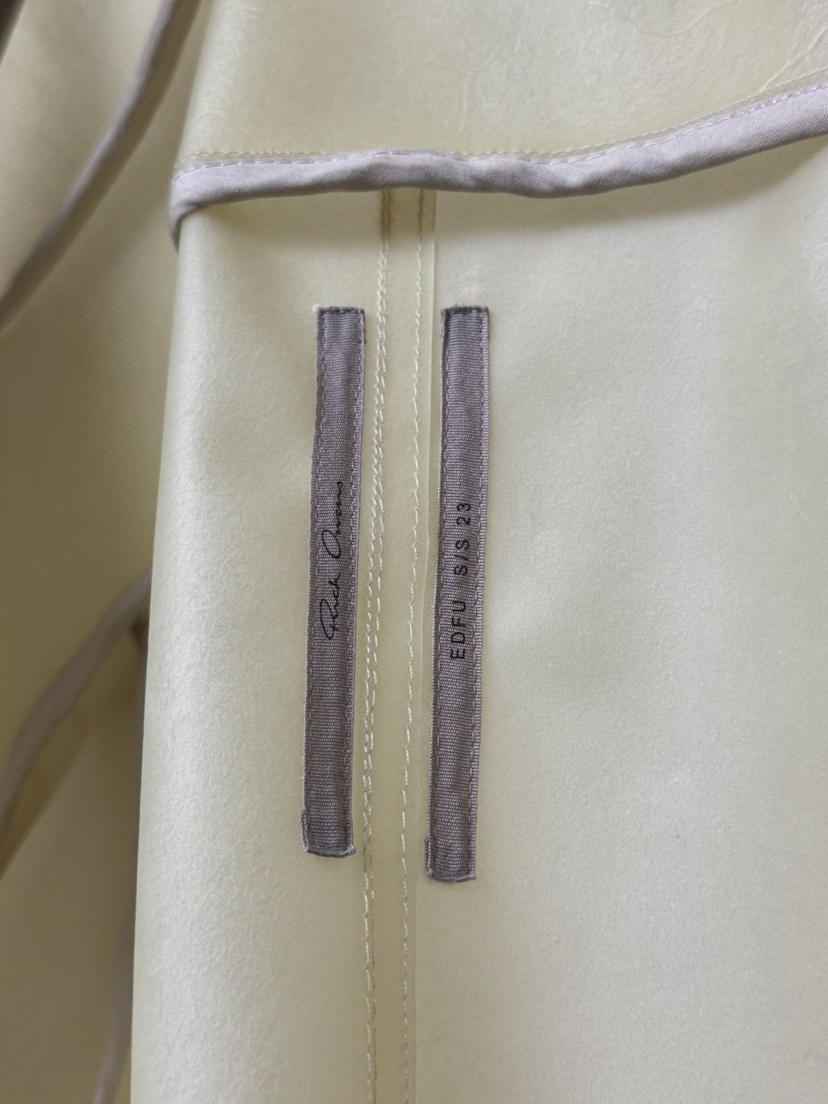 Rick Owens Rick owens SS23 edfu Girdered Leather Bomber Jacket Size US M / EU 48-50 / 2 - 6 Thumbnail