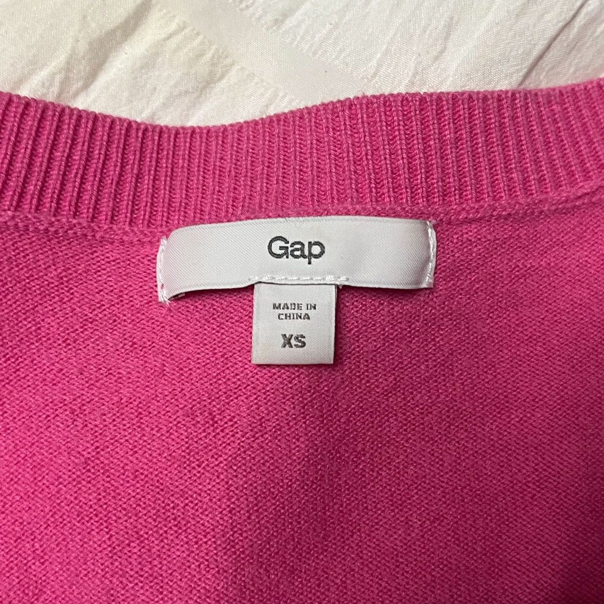 Gap Pink Silk Cotton Gap Y2K Button Up Size XS / US 0-2 / IT 36-38 - 3 Thumbnail
