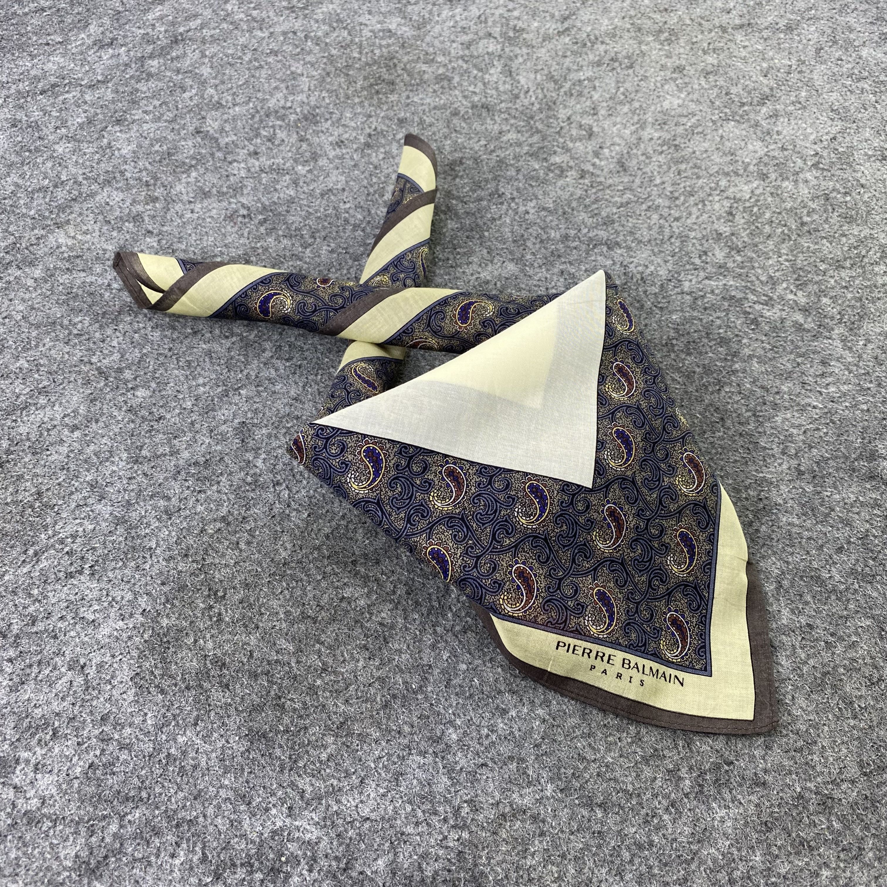 Pierre Balmain Pierre Balmain Handkerchief / Bandana / Neckerchief -B942 Size ONE SIZE - 1 Thumbnail