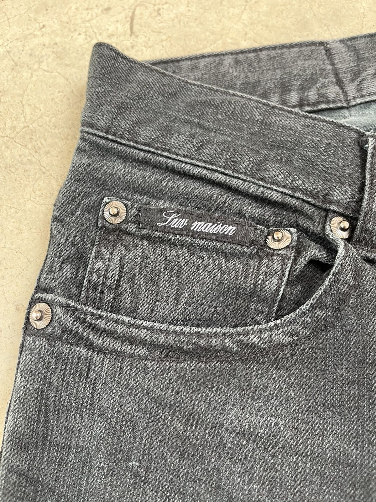 JACKROSE Jackrose luvmaison japanese brand vintage skinny flare pants Size US 29 - 5 Thumbnail