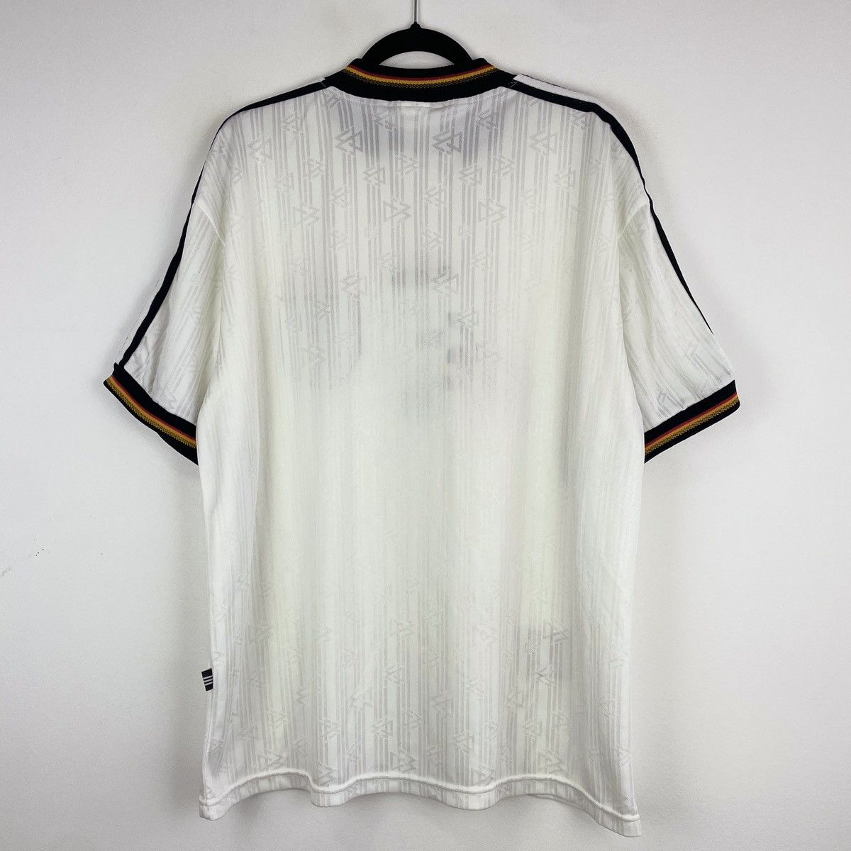 Adidas Vintage Germany 1996/1997 Adidas Genuine Home Jersey Rare Size US XXL / EU 58 / 5 - 13 Thumbnail