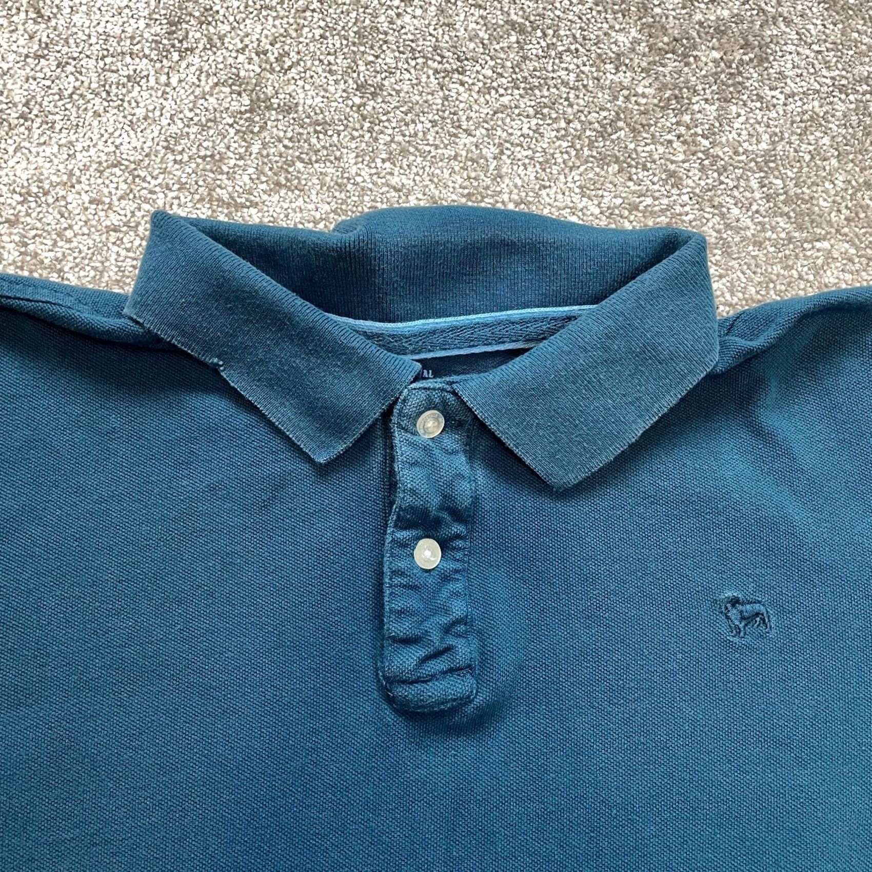 Vintage VINTAGE Aéropostale Polo Shirt Mens XL Blue Athletic Fit Golf Rugby Collared Embroidered Size US XL / EU 56 / 4 - 3 Thumbnail