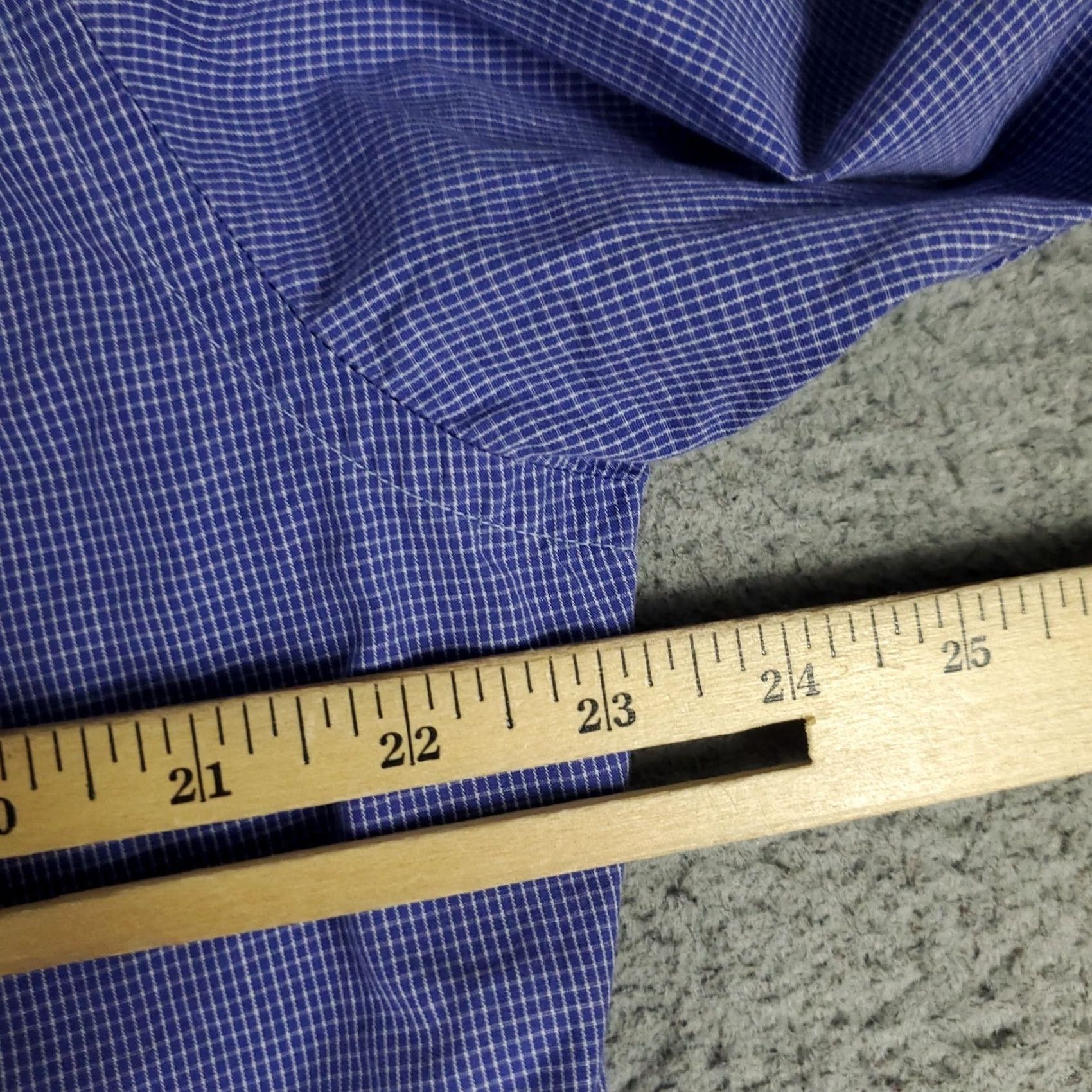 Brooks Brothers Brooks Brothers Shirt Mens 15.5 Blue Dress Button Up Long Sleeve Color: Blue Size 42R - 6 Thumbnail