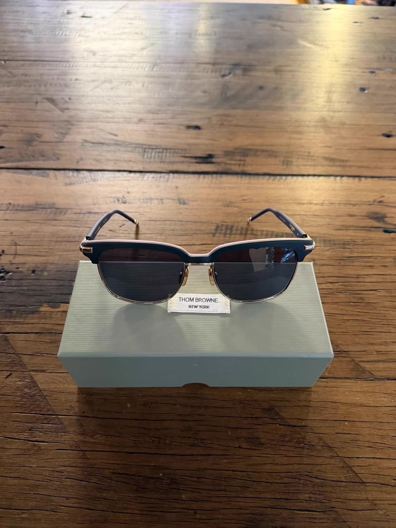 Thom Browne Thom Browne matte black frame sunglasses. Ｑ25 Size ONE SIZE - 1 Thumbnail