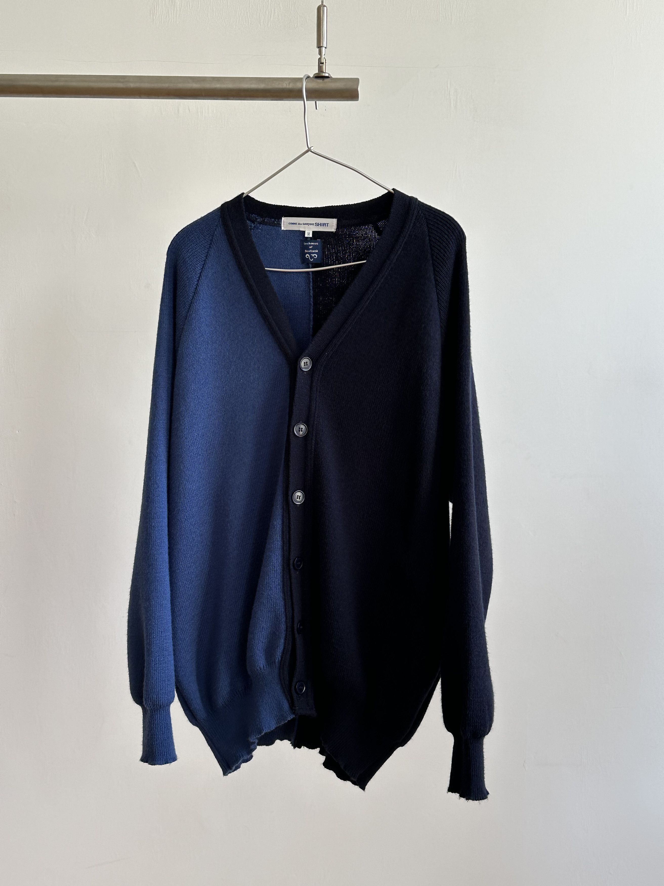 Cardigan × Frank Leder Frank Leder 🇩🇪 Minimal 2 Tone Wool