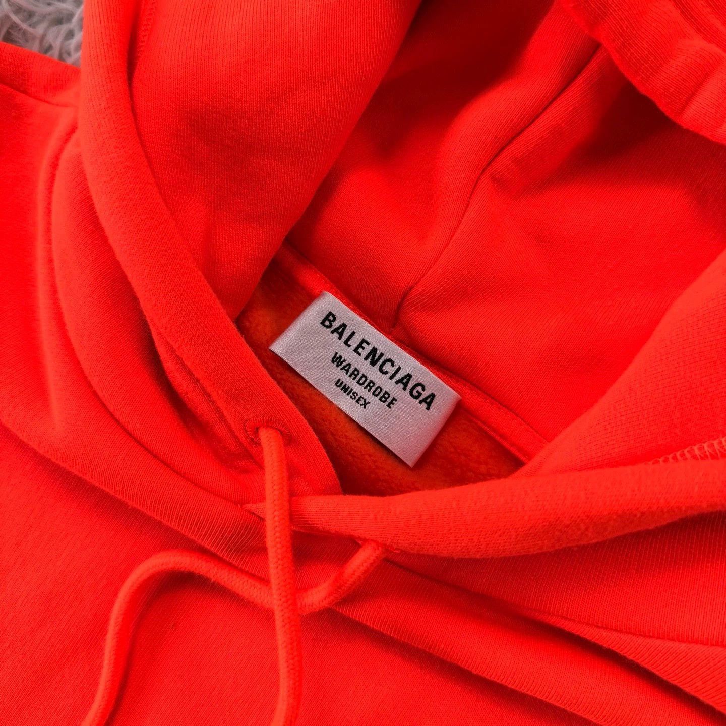 Balenciaga balenciaga red hoodie unisex xs size Size US XS / EU 42 / 0 - 3 Thumbnail