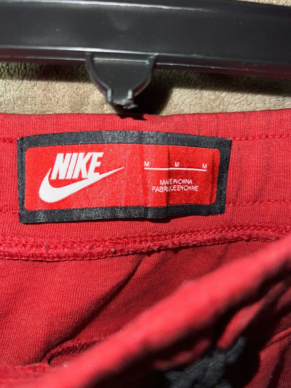 Nike Men’s Nike Tech Fleece Jogger Sweatpants Red Medium Size US 30 / EU 46 - 3 Thumbnail