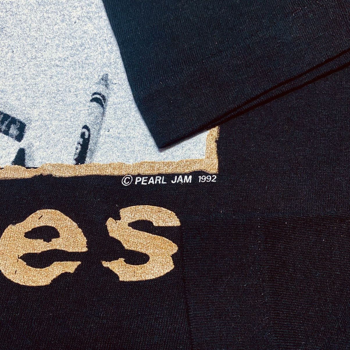 Band Tees Rare‼️🔥Vintage 1992 Pearl Jam "Choices" T-Shirt Size US M / EU 48-50 / 2 - 7 Thumbnail