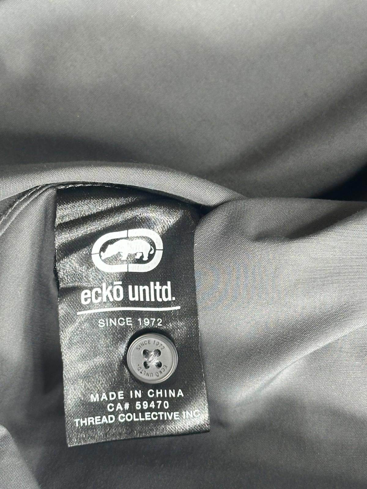 Ecko Unltd. Ecko Unlimited Short Sleeve Button Down Shirt Gray Mens XL Size US XL / EU 56 / 4 - 10 Thumbnail