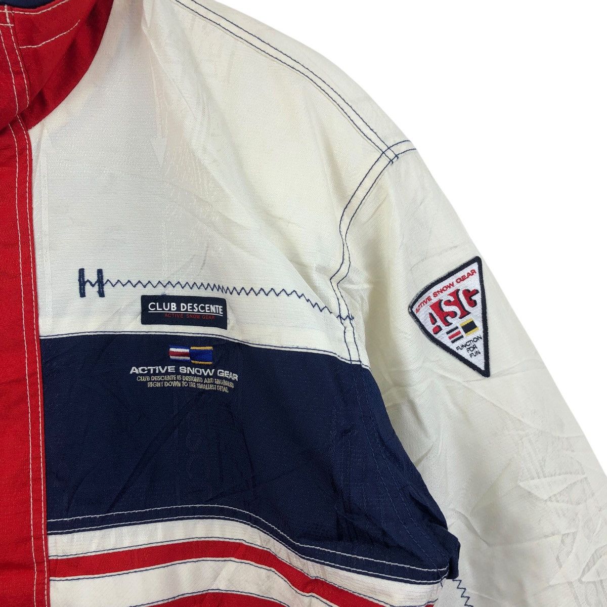 Descente Vintage CLUB DESCENTE Active Snow Gear Heavy Coat Jacket Size US L / EU 52-54 / 3 - 6 Thumbnail