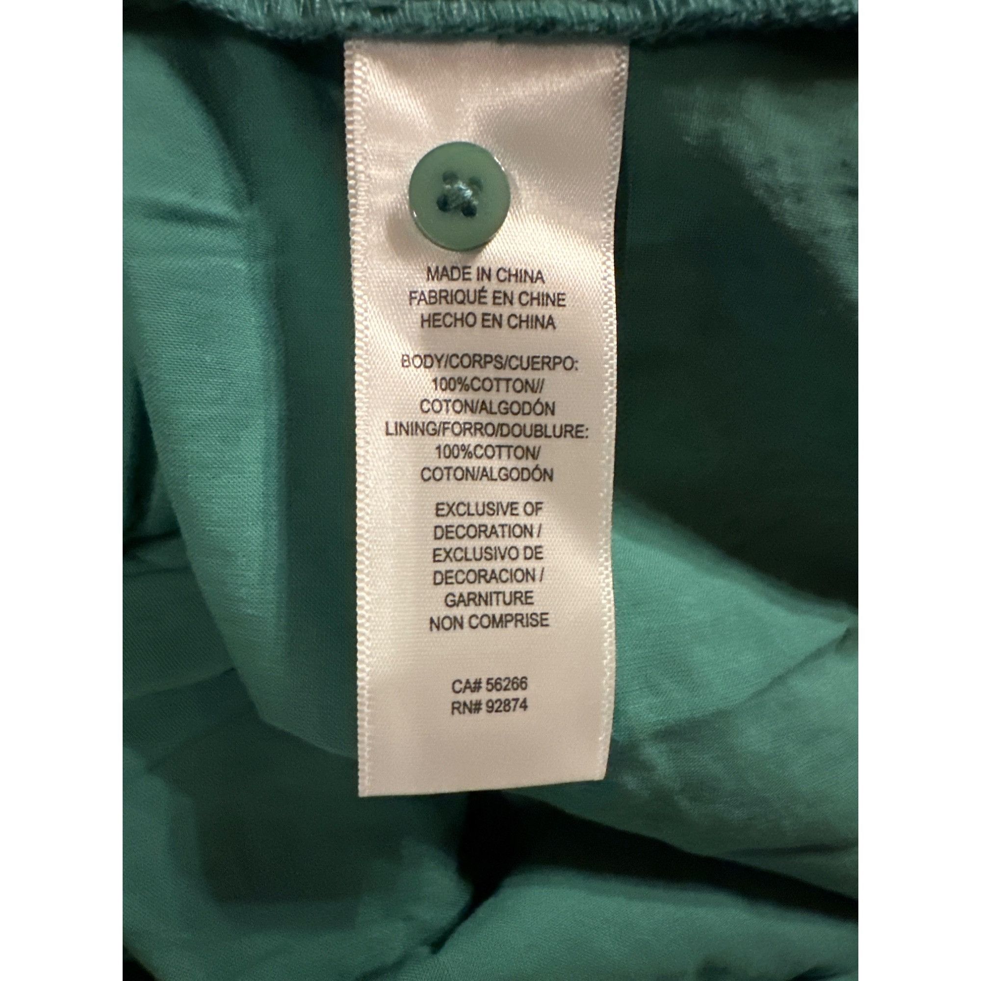 Splendid Splendid X Cellajaneblog Green Eyelet Smocked Waistband Mini Size XS / US 0-2 / IT 36-38 - 6 Thumbnail